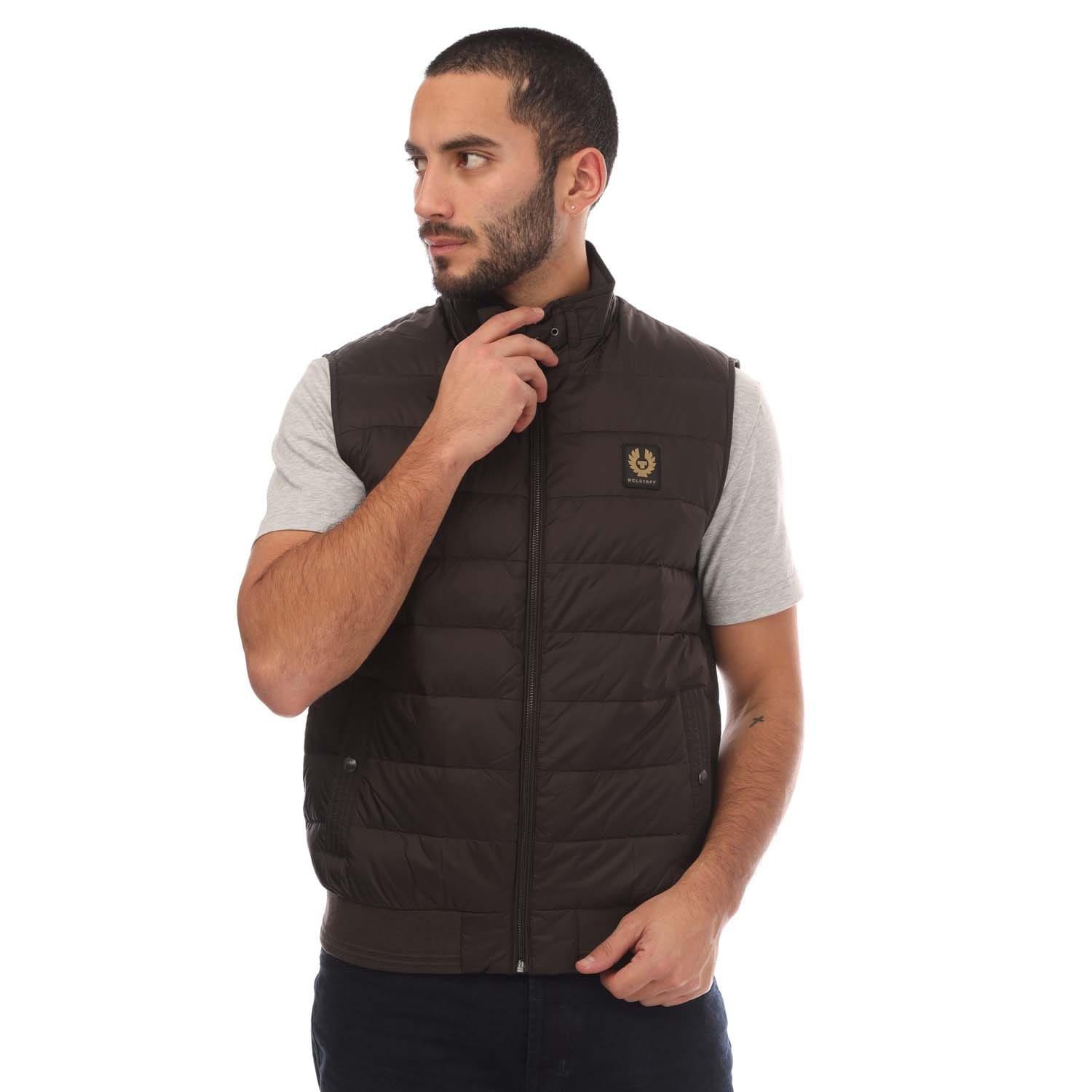 Brown - Belstaff - Down Filled Nylon Circuit Gilet - 1