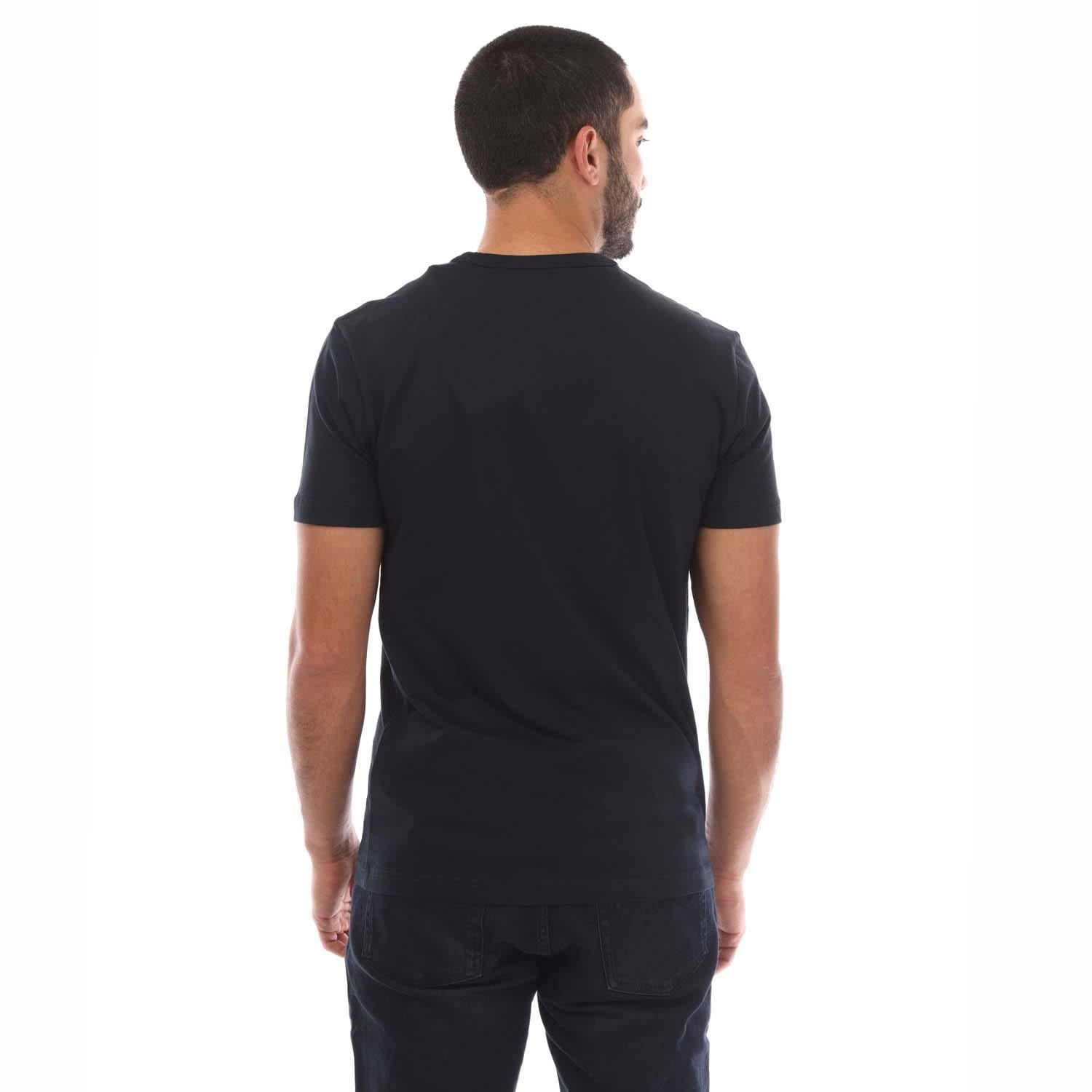 Navy - Belstaff - Cotton Jersey Signature T-Shirt - 2