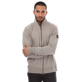 Belstaff Merino Wool Kebly Zip Cardigan