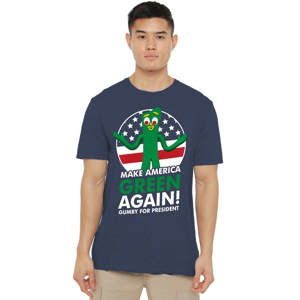 Navy - Other - Gumby For President T-Shirt Navy - 1