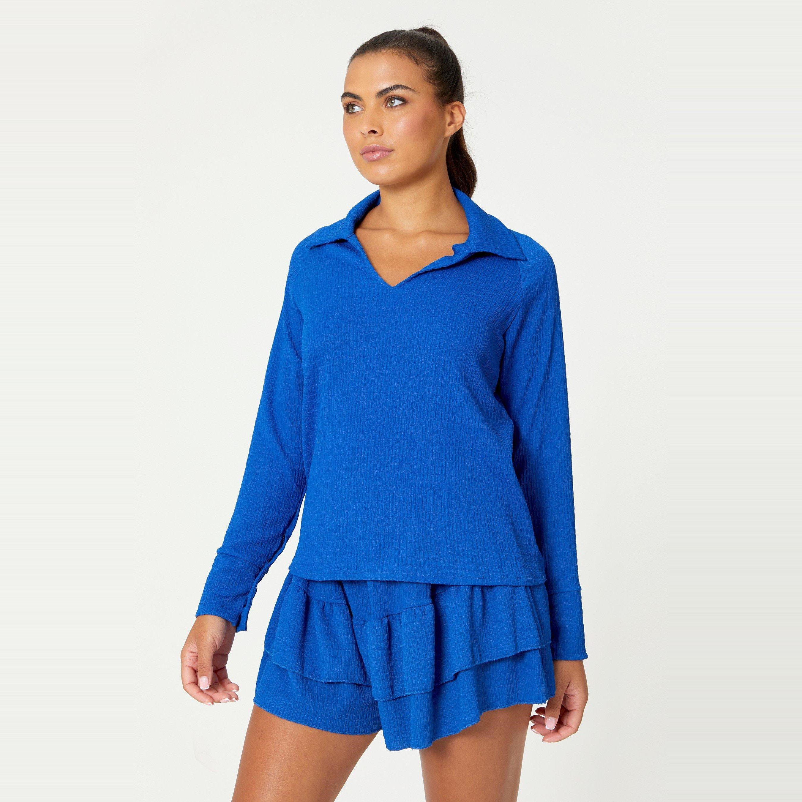 Kobolt - Be You - Collar Top and Short Co-ord Set Womens - 3