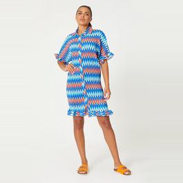 Be You Ladies Pleated Frill Dress