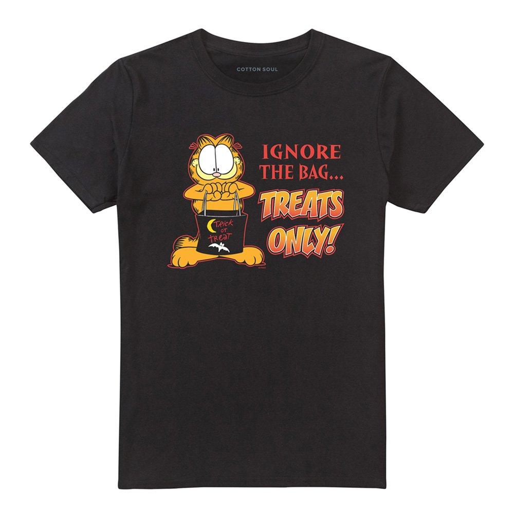 Black - Garfield - Garfield Treats Only T Shirt Black - 4