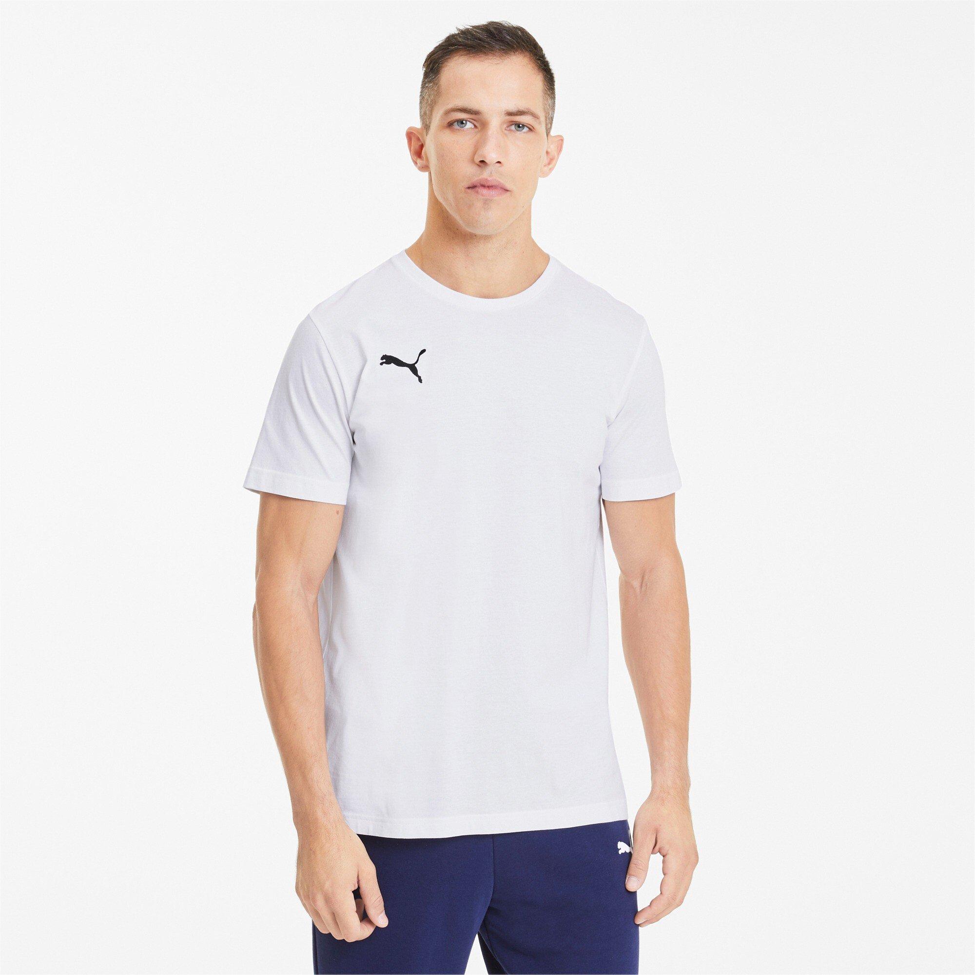 White - Puma - TeamGOAL 23 Casuals T-Shirt - 3