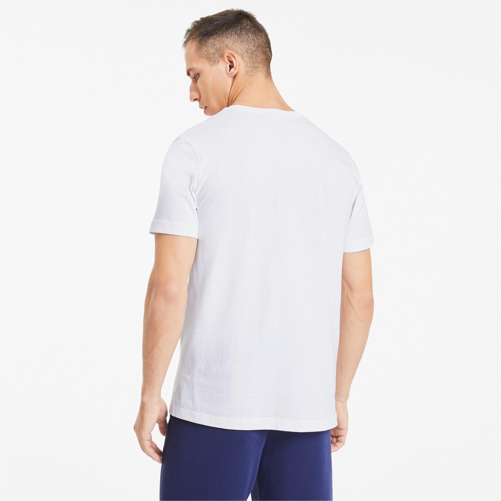 White - Puma - TeamGOAL 23 Casuals T-Shirt - 4