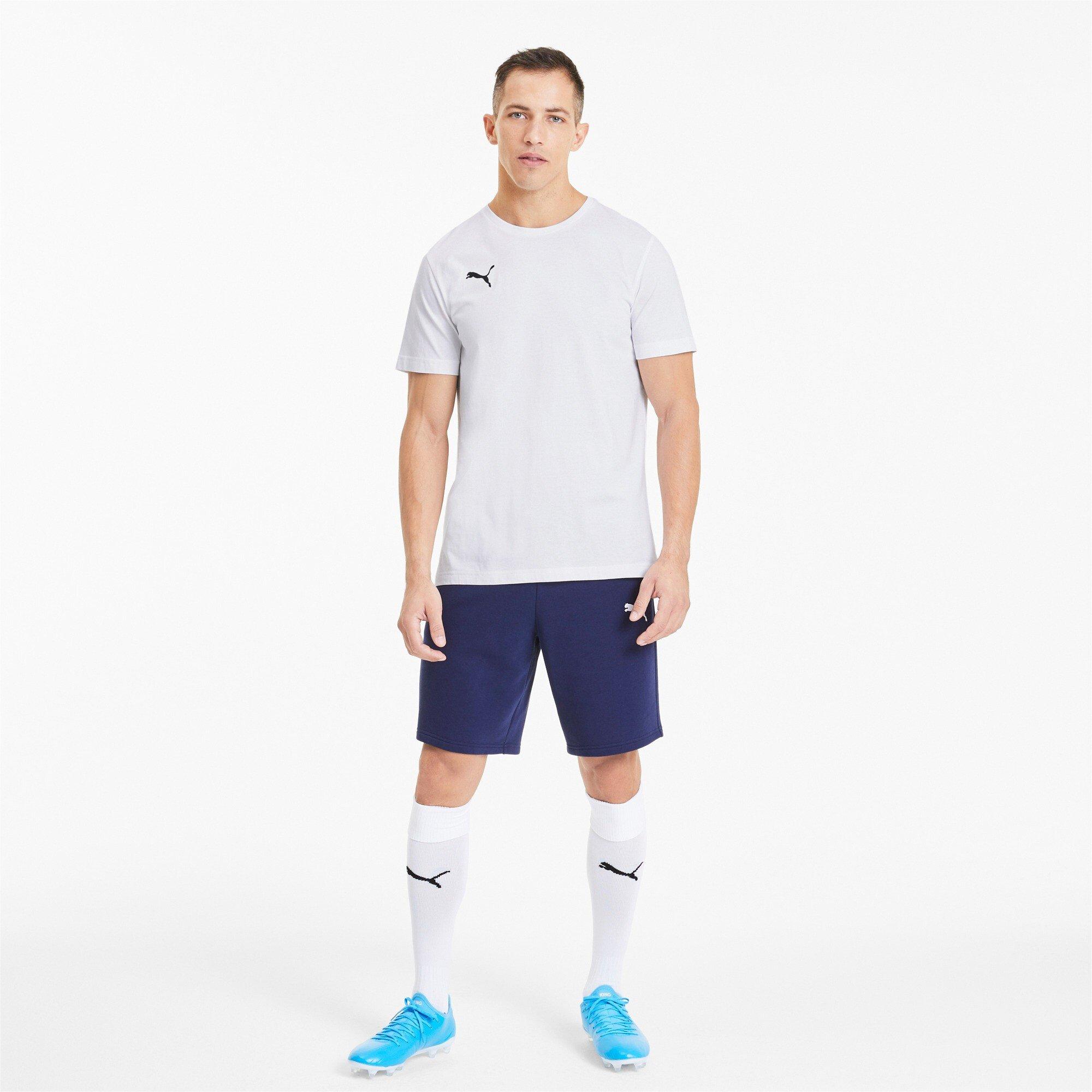 White - Puma - TeamGOAL 23 Casuals T-Shirt - 5