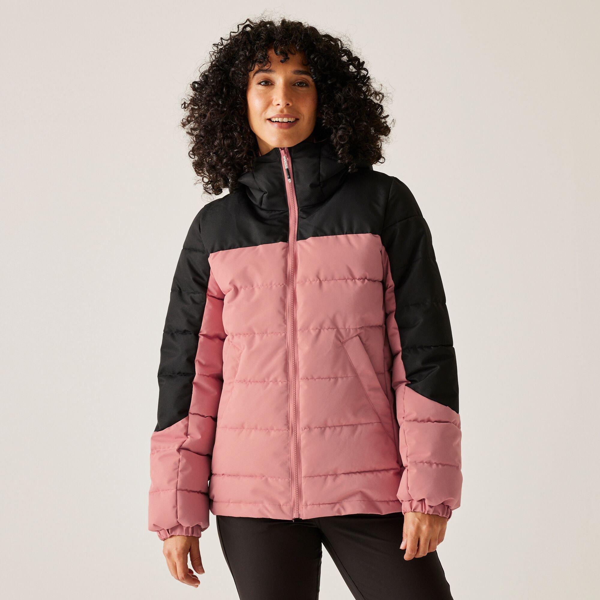 Regatta Women's Aldthorn Synthetic Down Insulated Weatherproof Quilted Jacket - Dusty Rose - 14