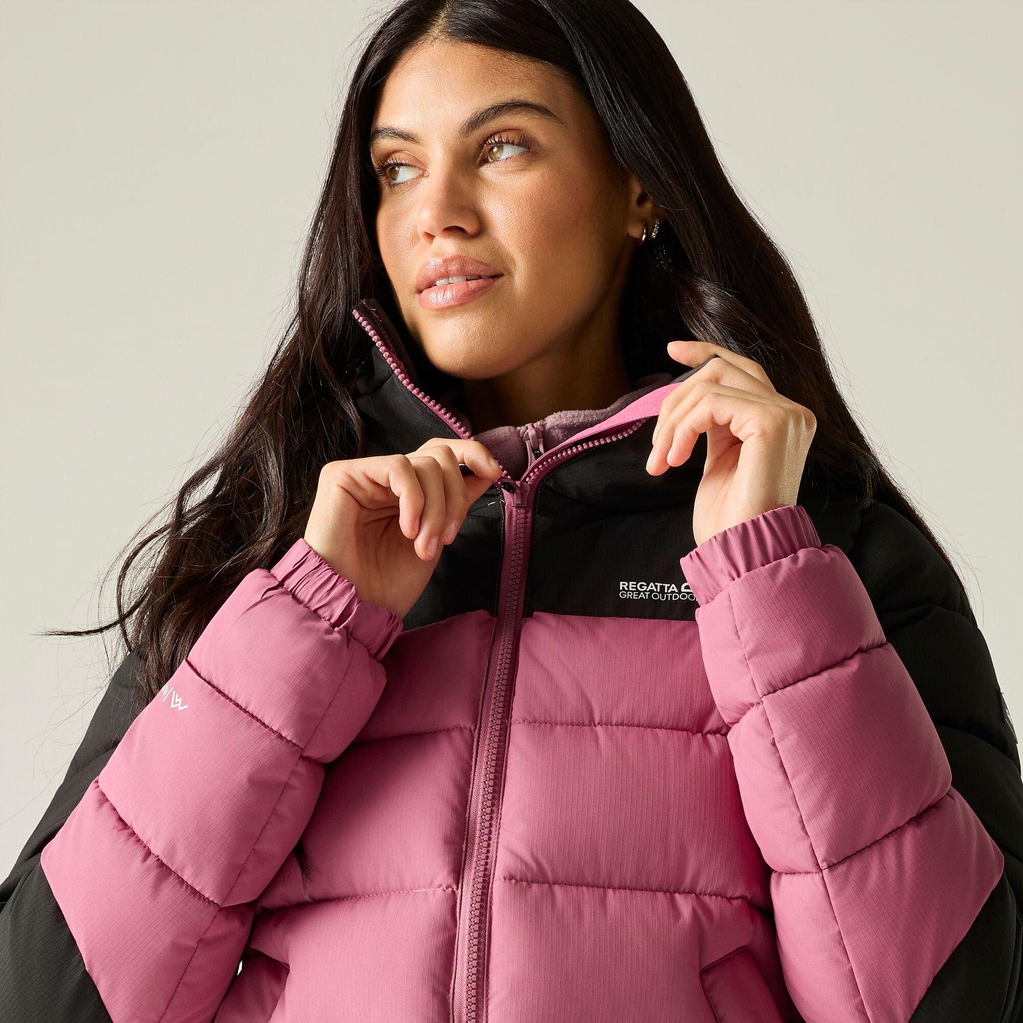 Violet/Black - Regatta - Womens Aldthorn Insulated Jacket - 4