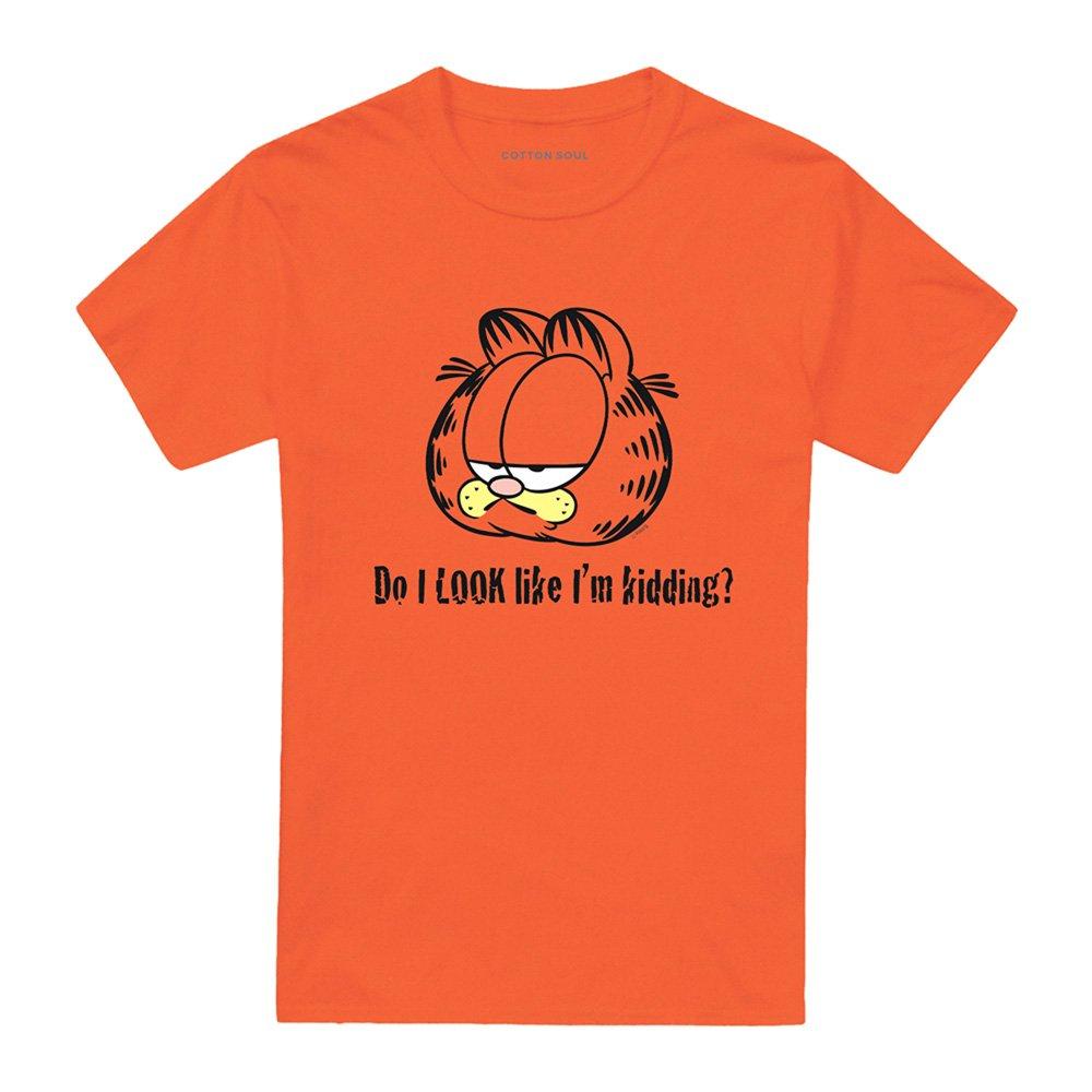 Orange - Garfield - Garfield Do I Look Like Im Kidding T Shirt Orange - 4