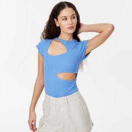 Jack Wills Short Sleeve Slash Bodysuit