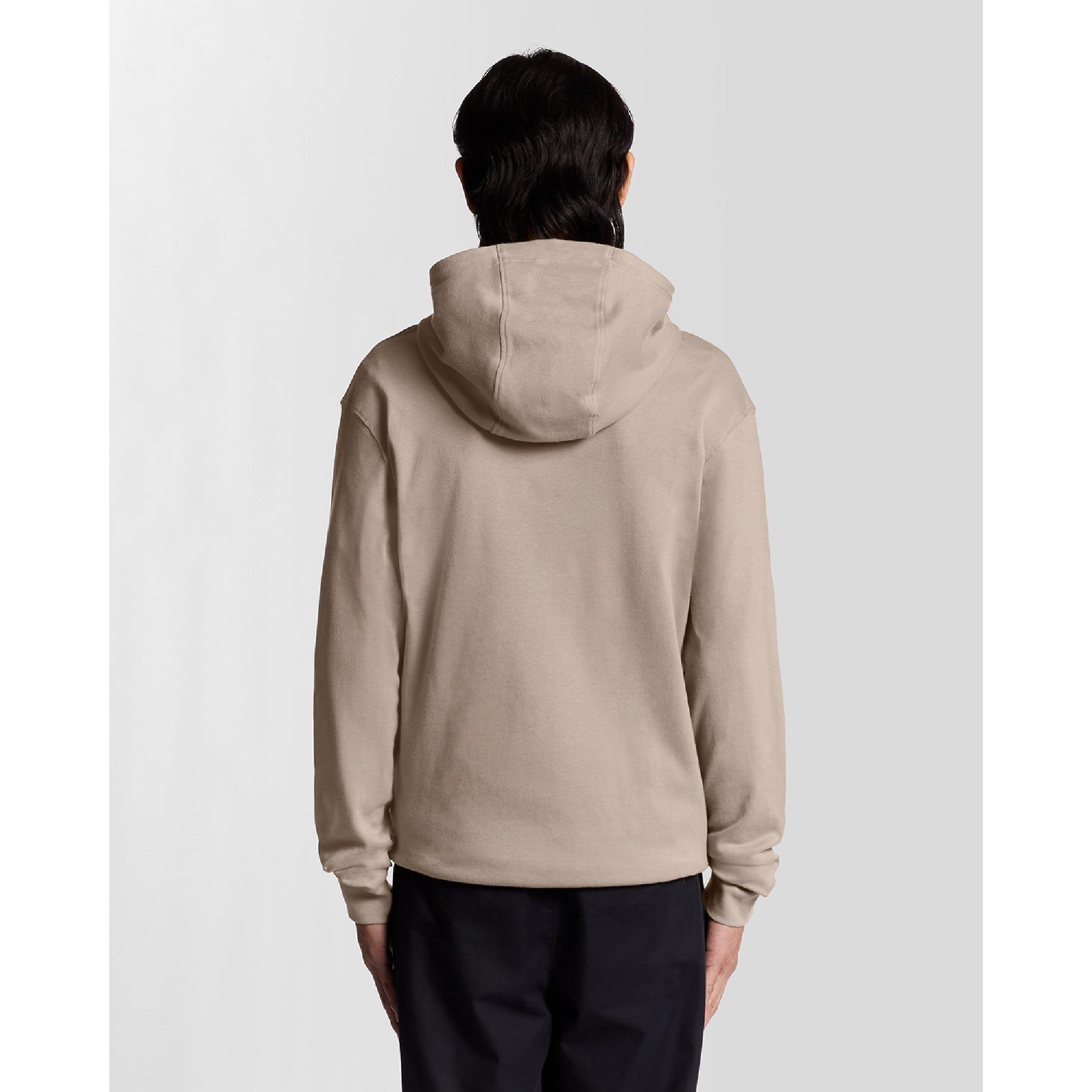 Brown - Lyle and Scott - Interlock Pullover Hoodie - 4