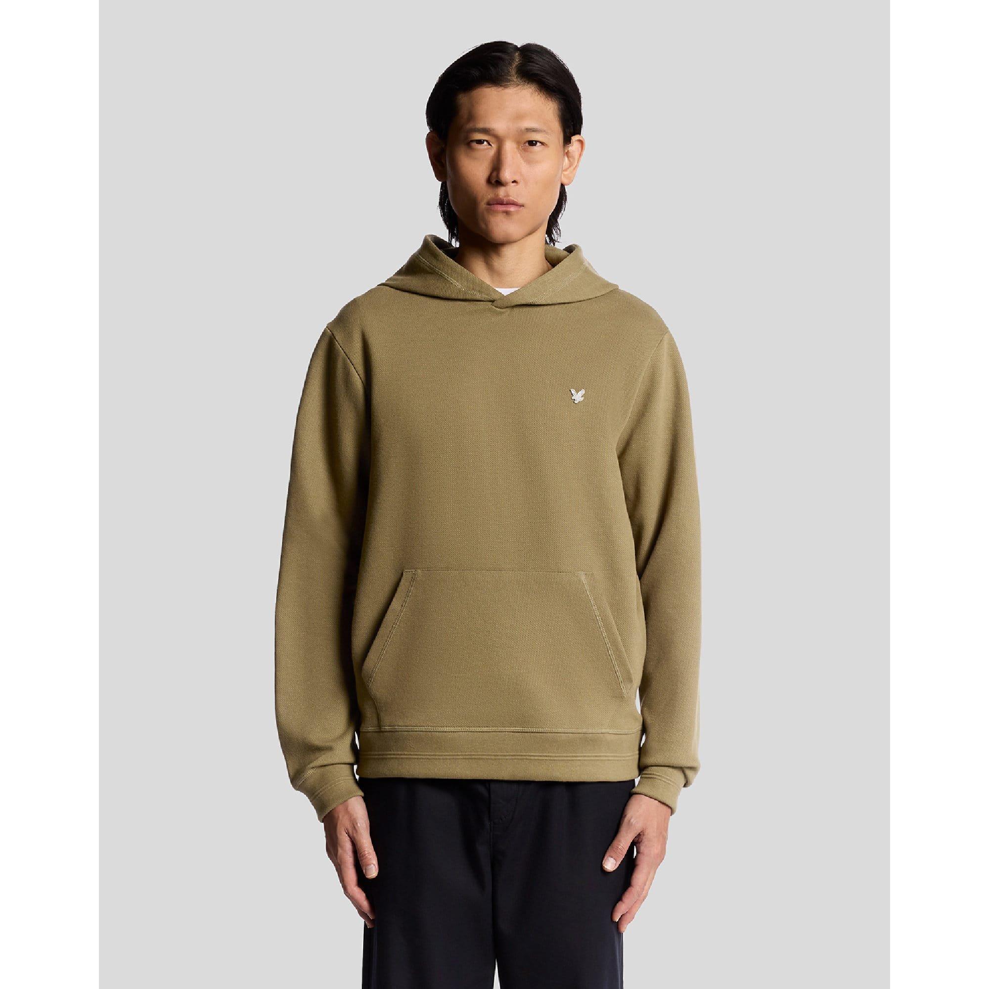 Diagonal Weave Hoodie