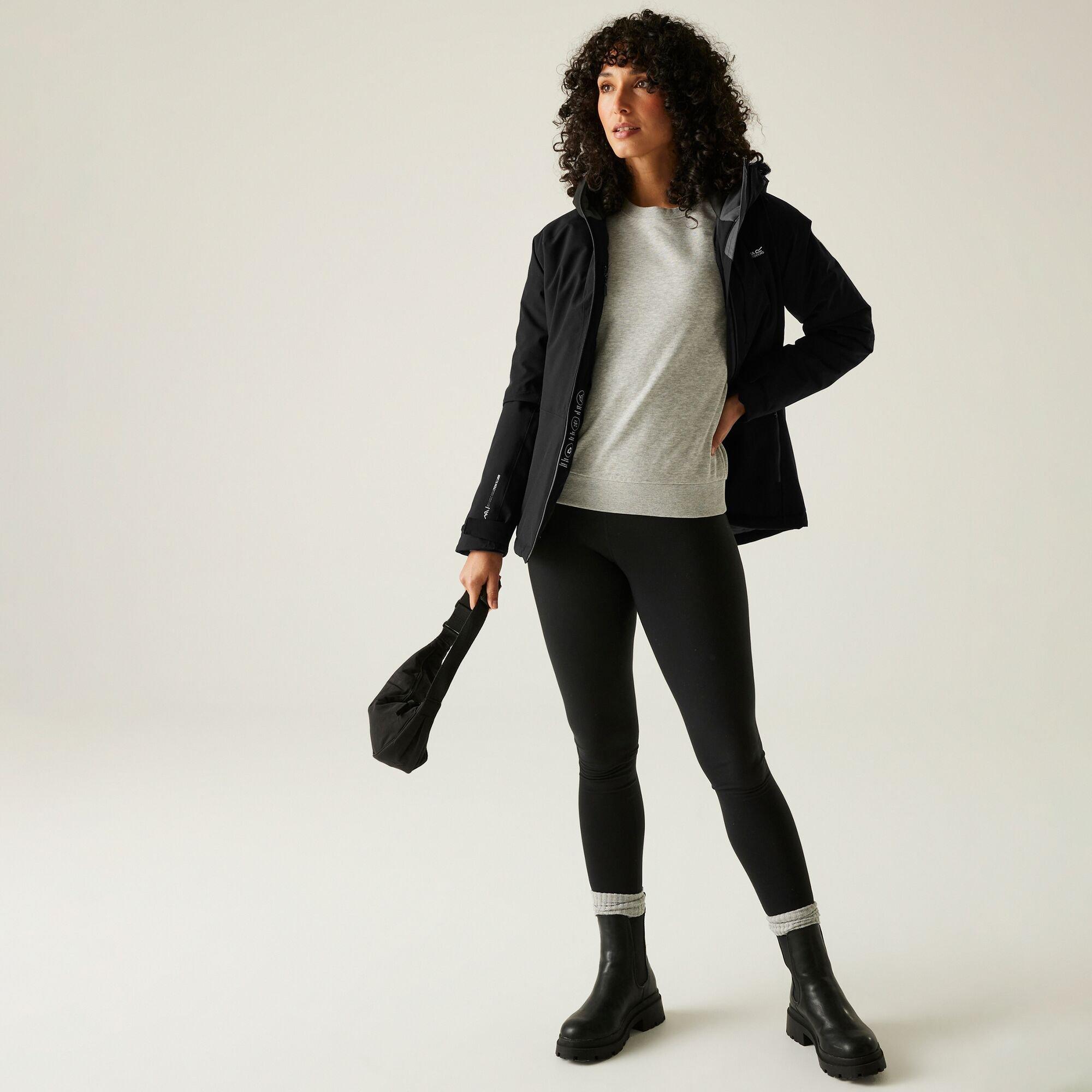 Regatta Women's Highton Stretch Waterproof Insulated Jacket - Black - 10