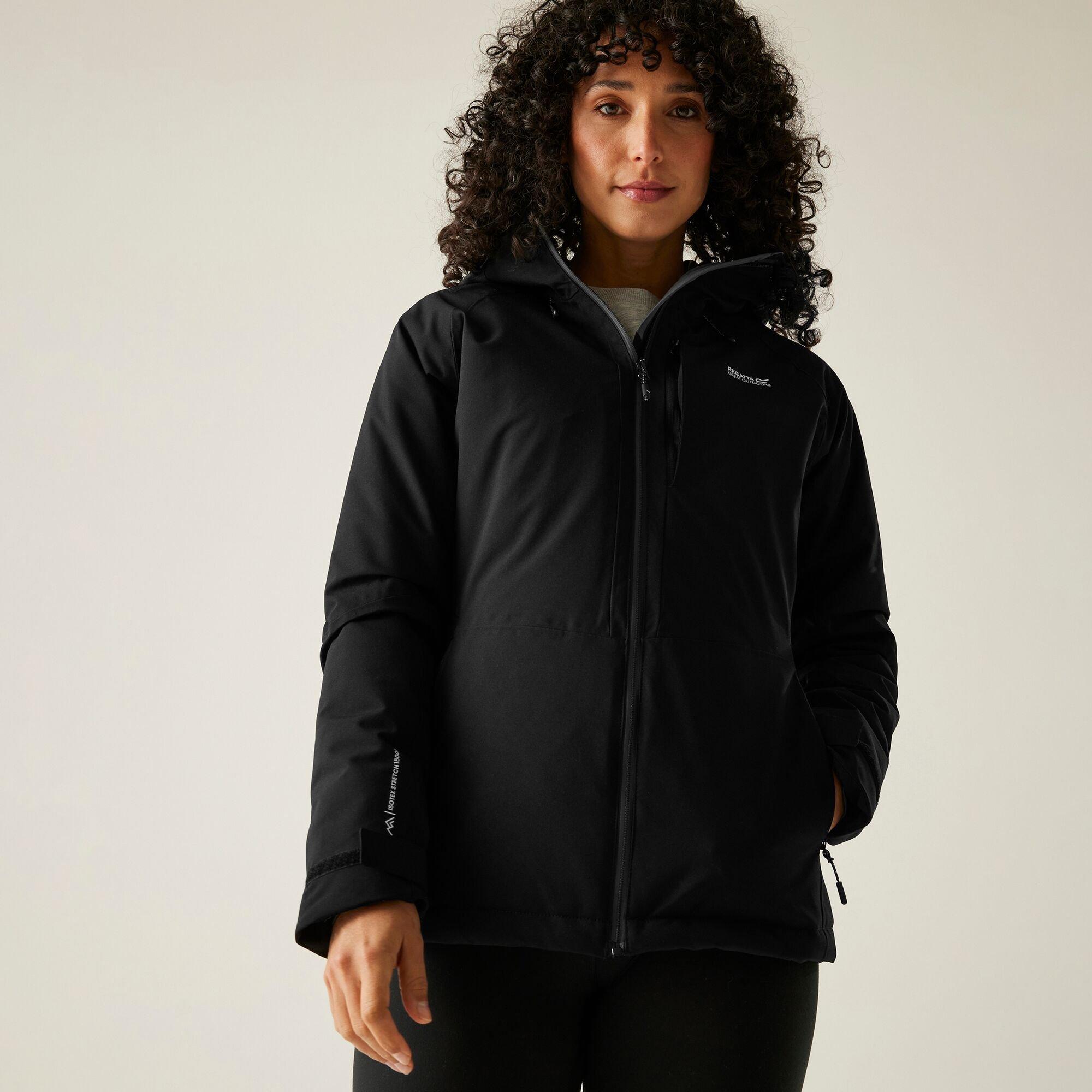 Black - Regatta - Women's Highton Stretch Waterproof Insulated Jacket - 3