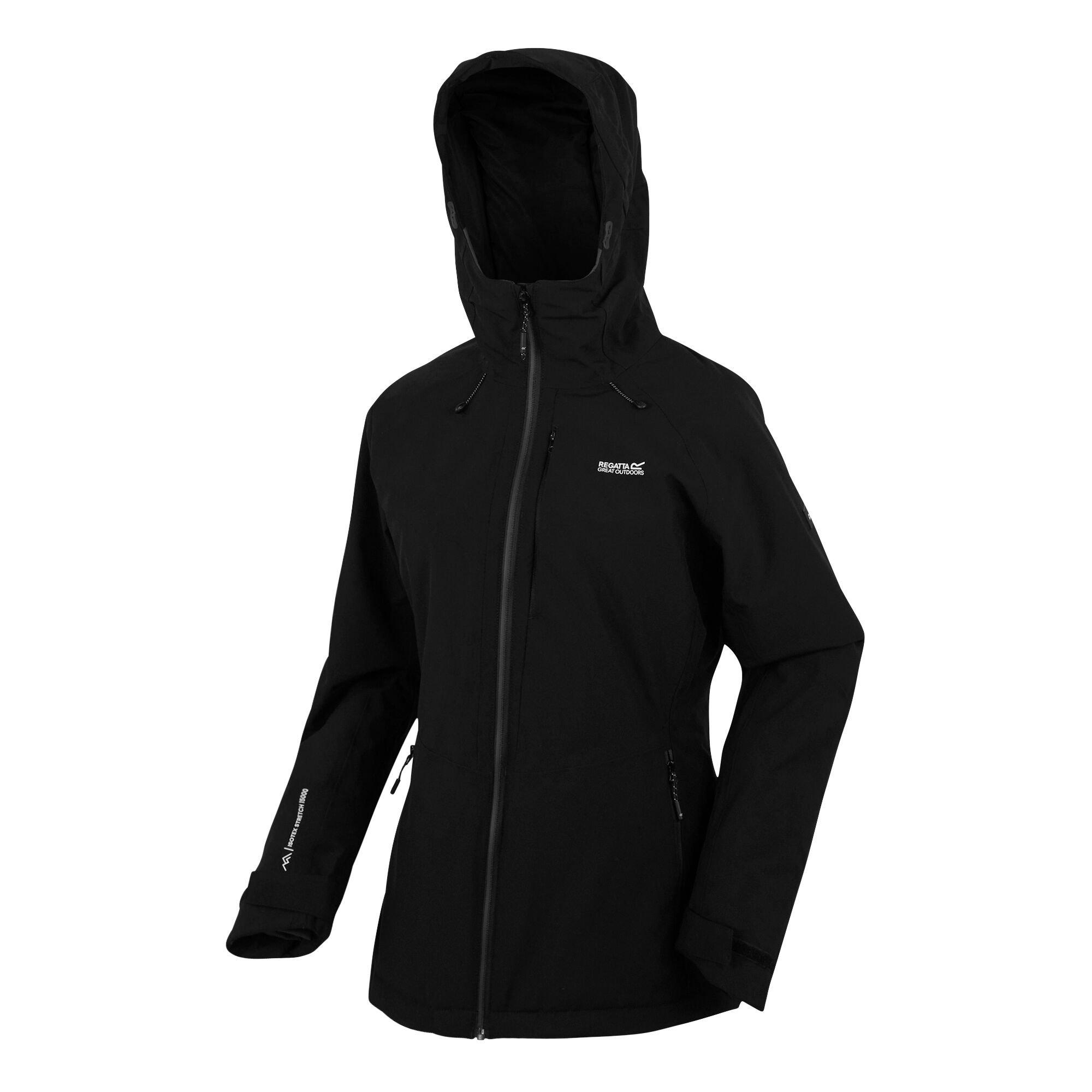 Black - Regatta - Women's Highton Stretch Waterproof Insulated Jacket - 8