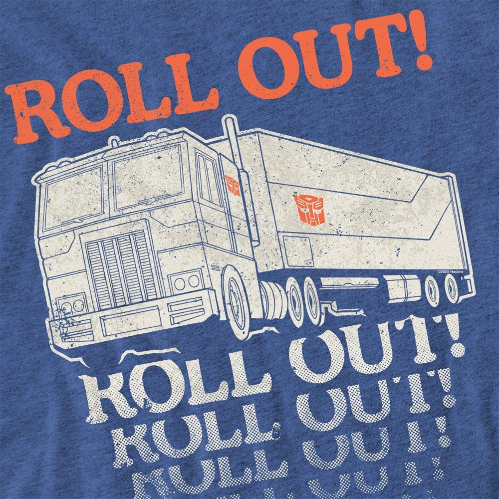 Blue - Hasbro - Hasbro Optimus Roll Out Truck T Shirt Royal - 2