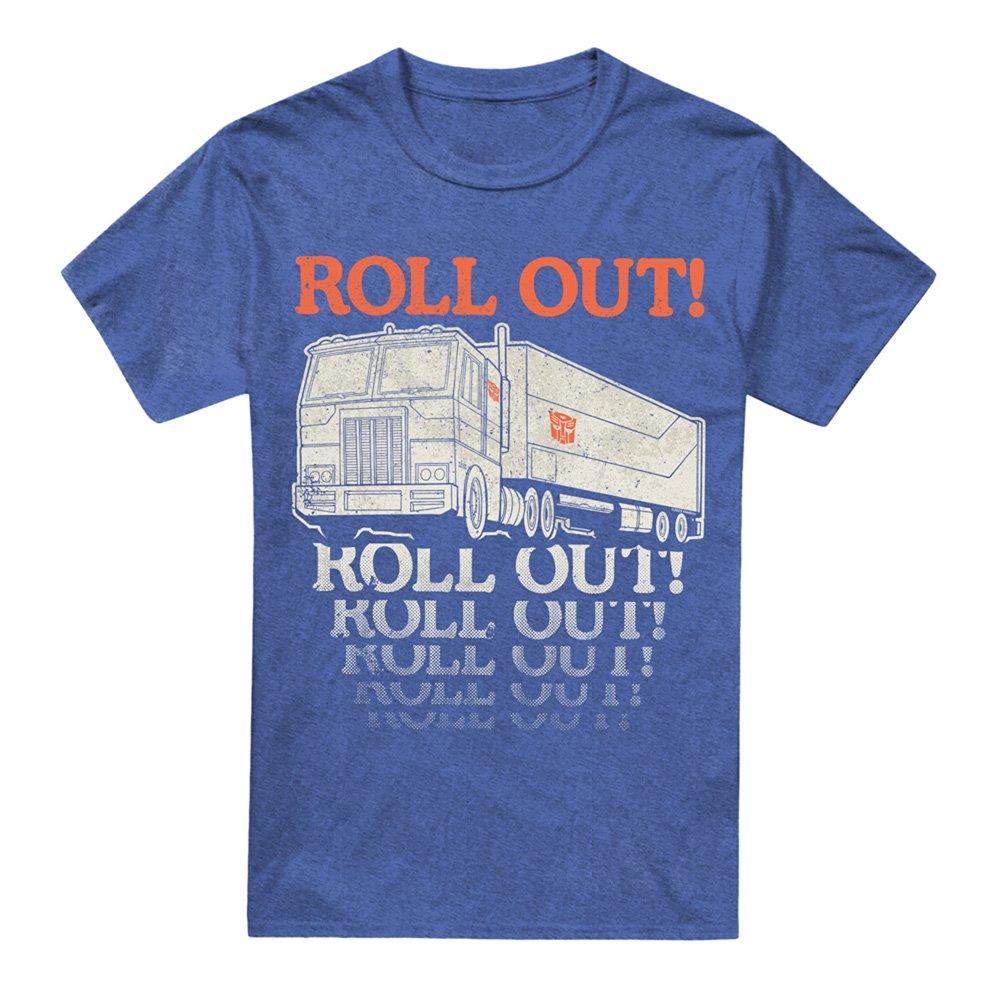 Blue - Hasbro - Hasbro Optimus Roll Out Truck T Shirt Royal - 4