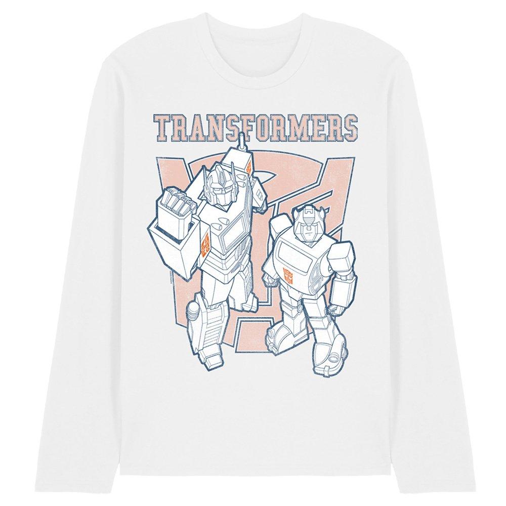 Hasbro Transformers Collegiate Bumblebee And Optimus Long