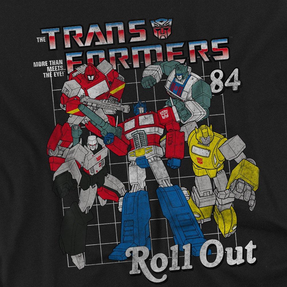 Black - Hasbro - Transformers Roll Out Long Sleeve T-Shirt Black - 2