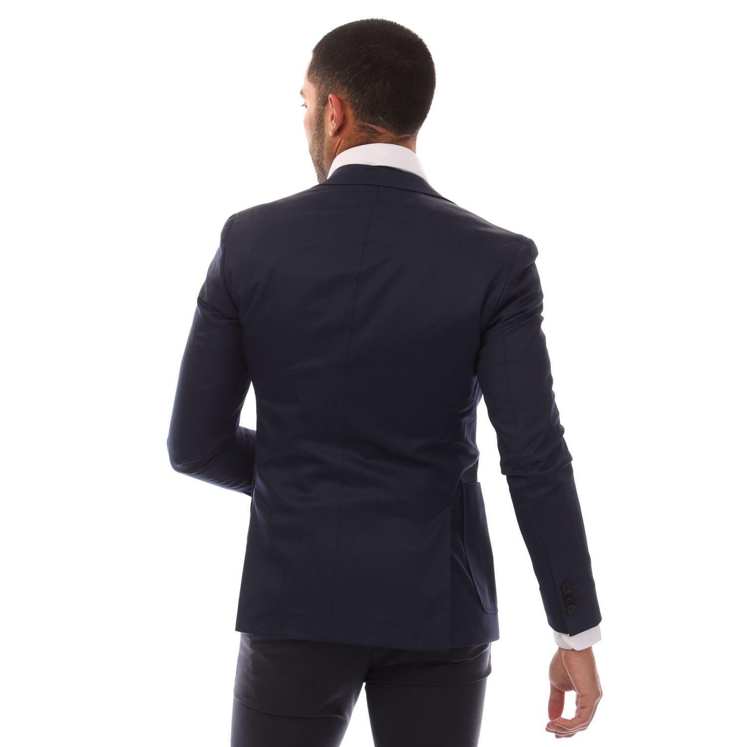 Navy - Boss - Raye8 Blazer Jacket - 3