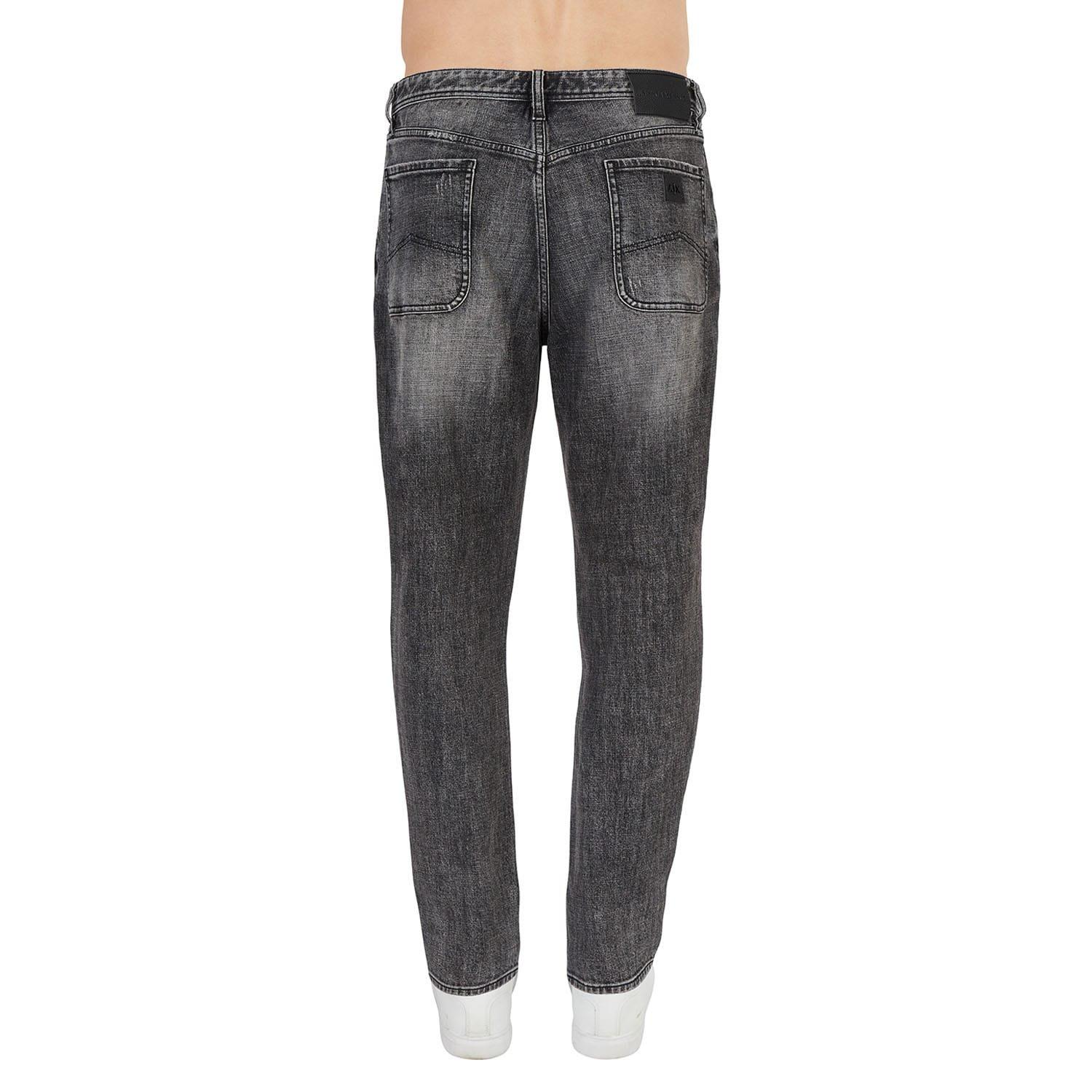 Grey - Armani Exchange - J90 Carrot-Fit Jeans - 2