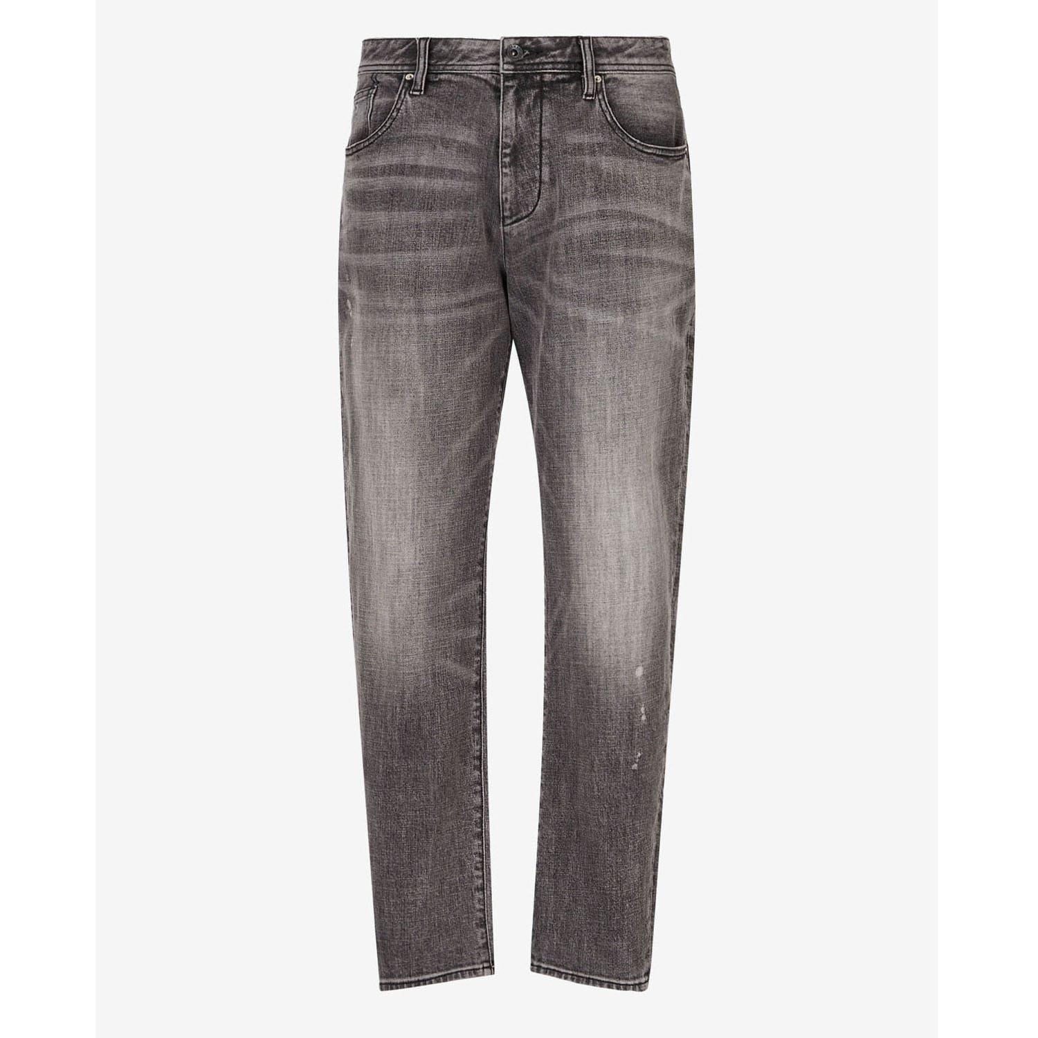 Grey - Armani Exchange - J90 Carrot-Fit Jeans - 3