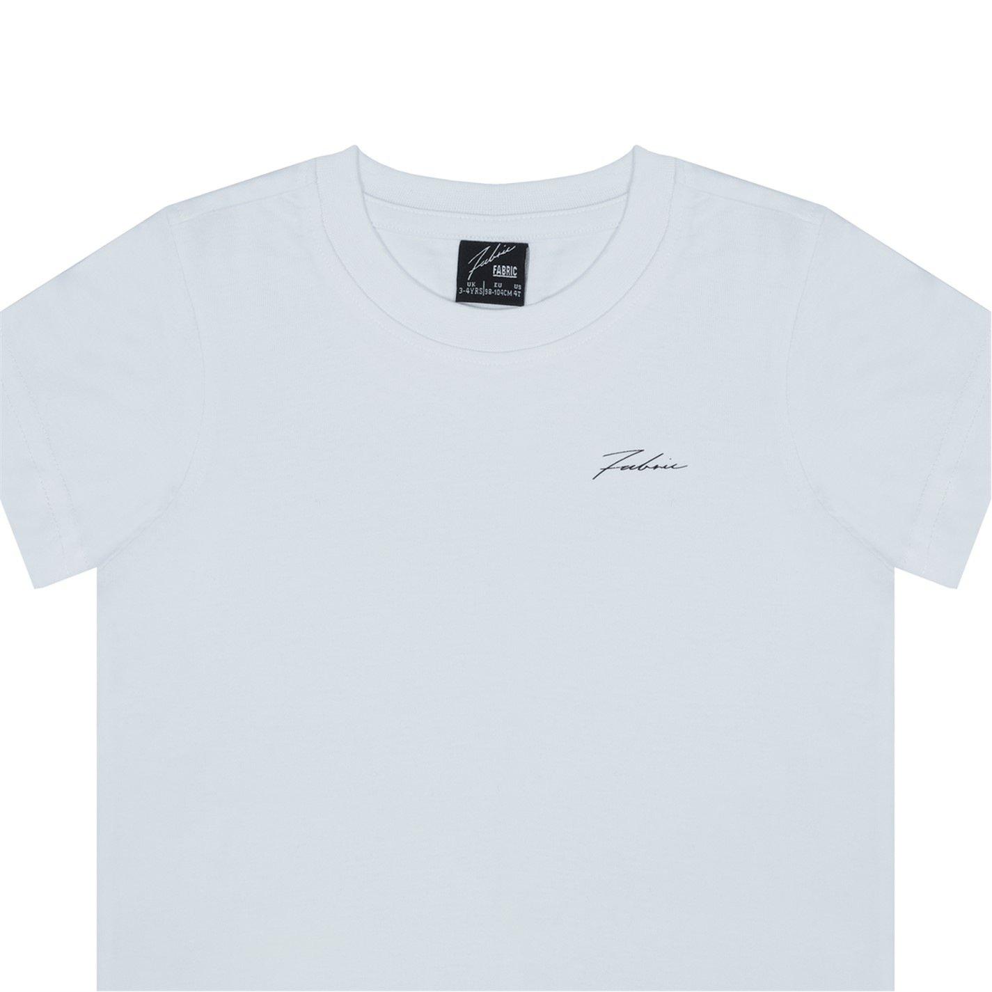 White - Fabric - 5pack T-Shirts Infant - 5