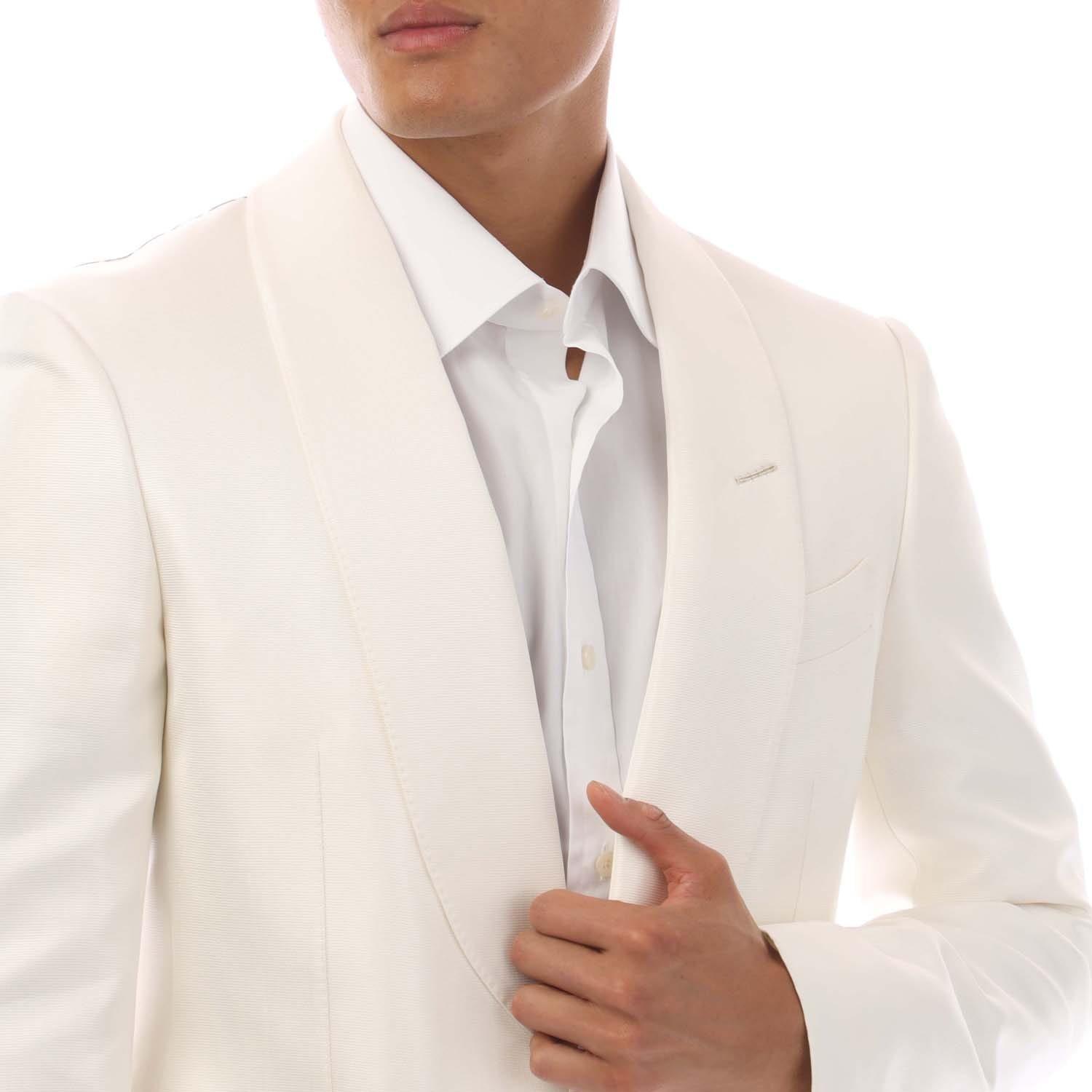 White - Tom Ford - Evening Suit Jacket - 2