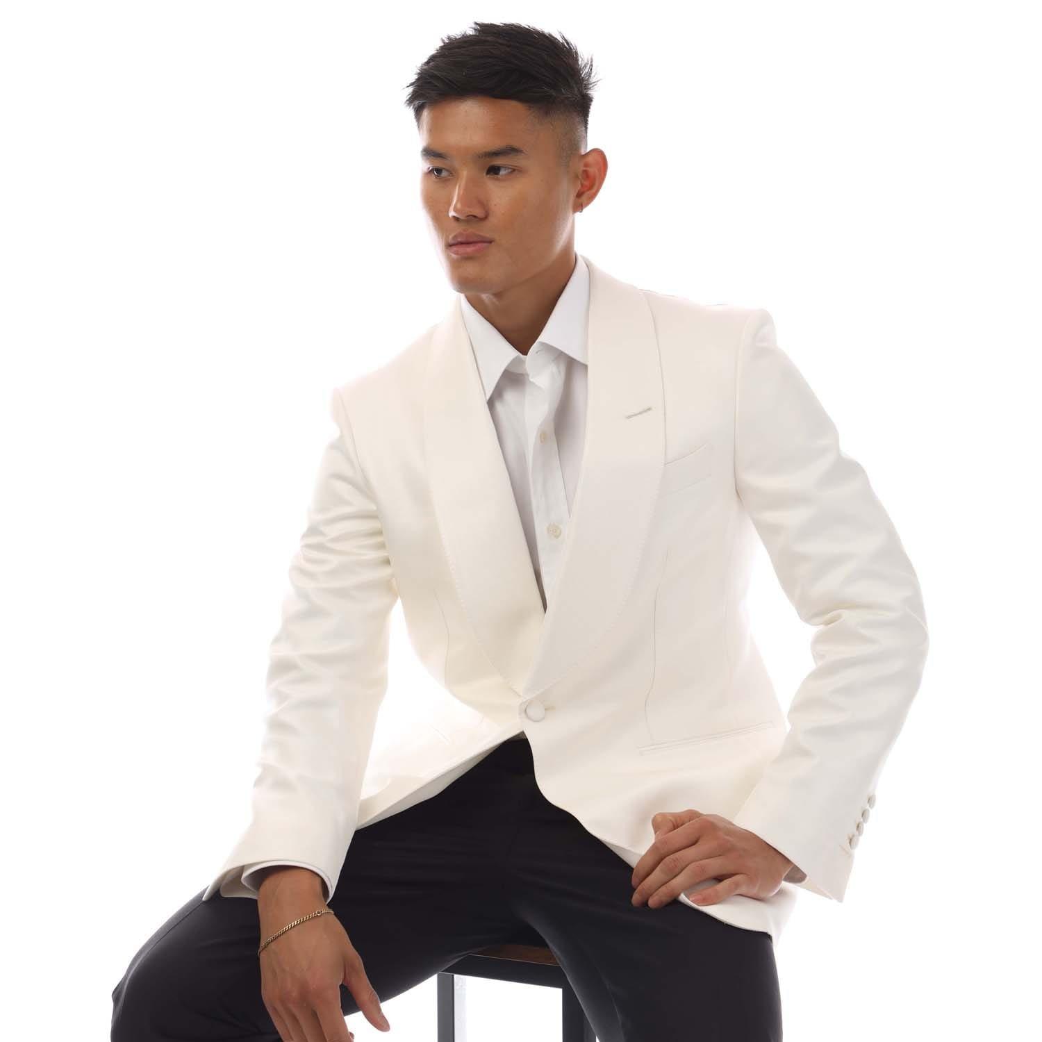 White - Tom Ford - Evening Suit Jacket - 4