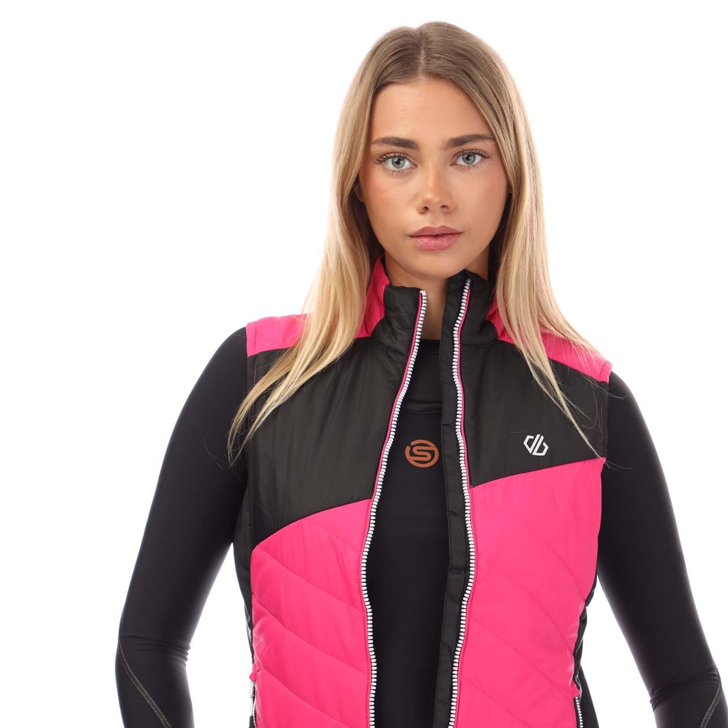 Pink Black - Dare 2b - Ascending Lightweight Padded Gilet - 3