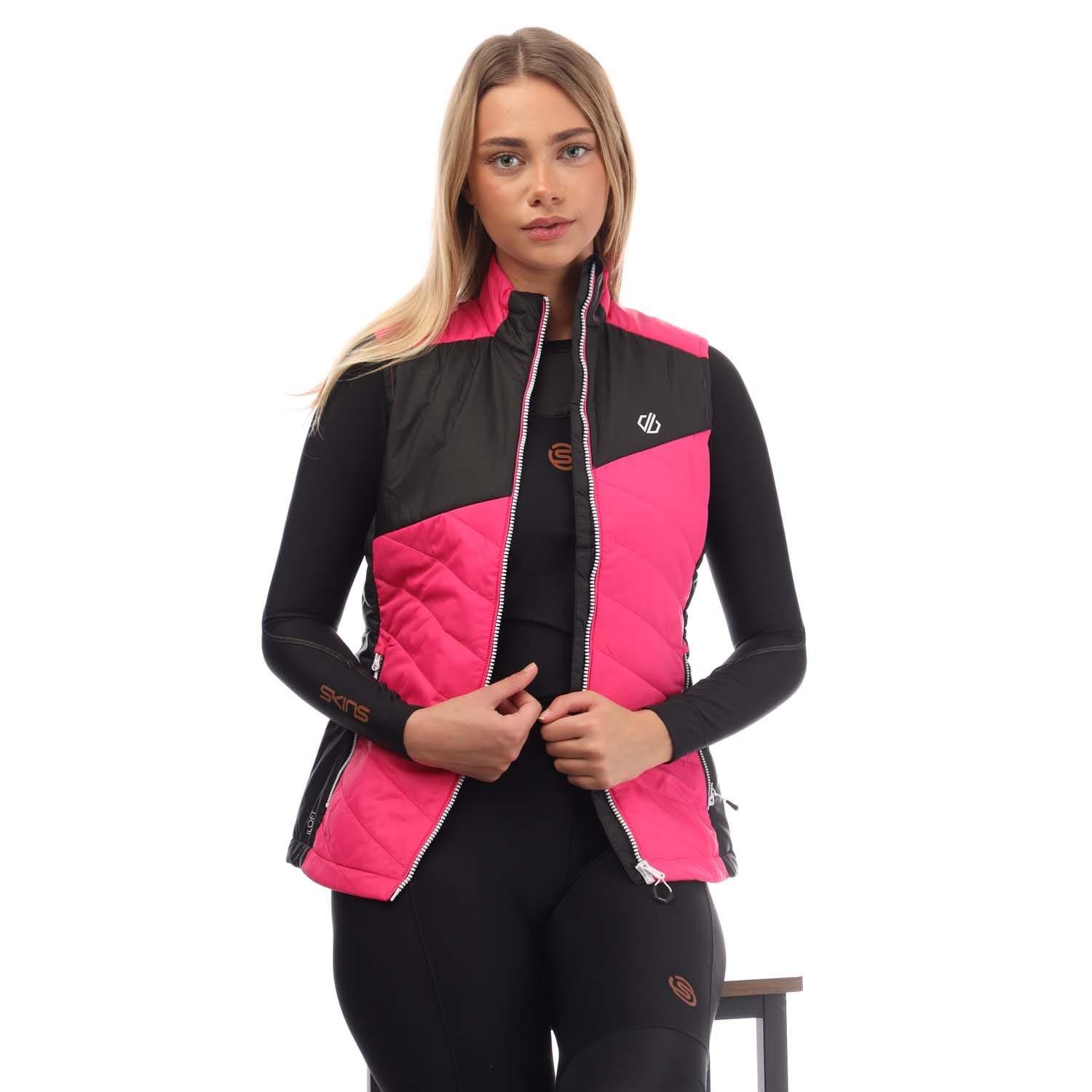 Pink Black - Dare 2b - Ascending Lightweight Padded Gilet - 4