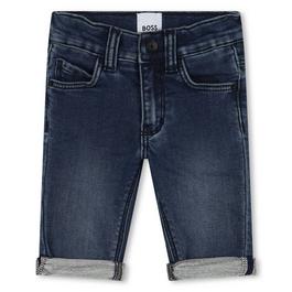 Boss Denim Jeans Shorts Infants