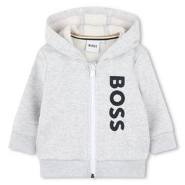 Boss Logo Zip Hoodie