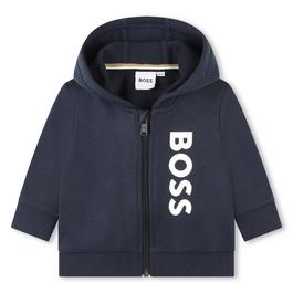 Boss Logo Zip Hoodie