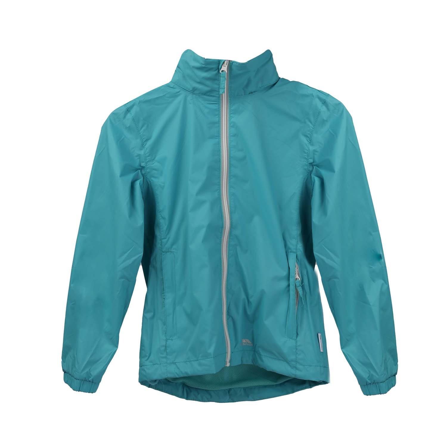 Blue - Trespass - Sabrina Waterproof Jacket - 1
