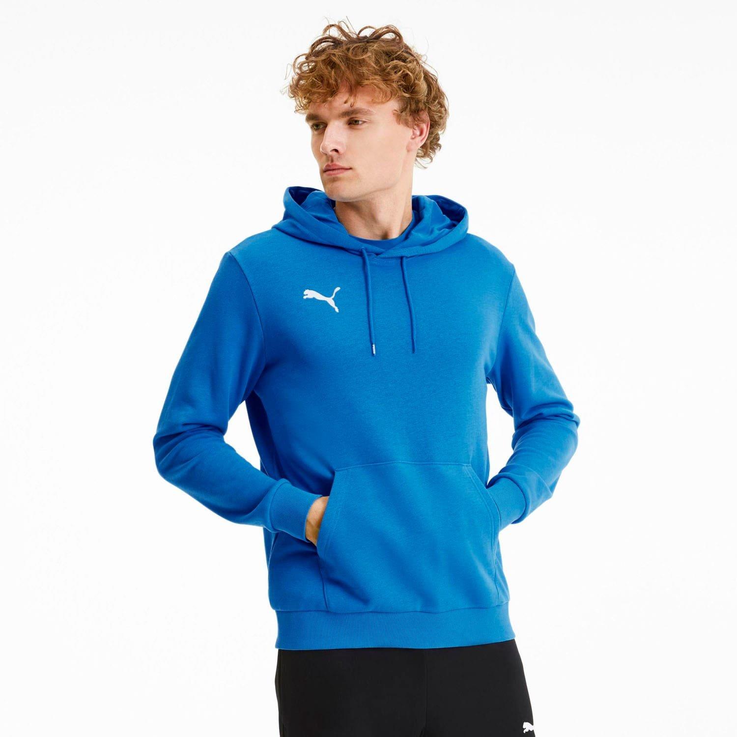 Blue - Puma - TeamGOAL 23 Casuals Pullover Hoodie - 3