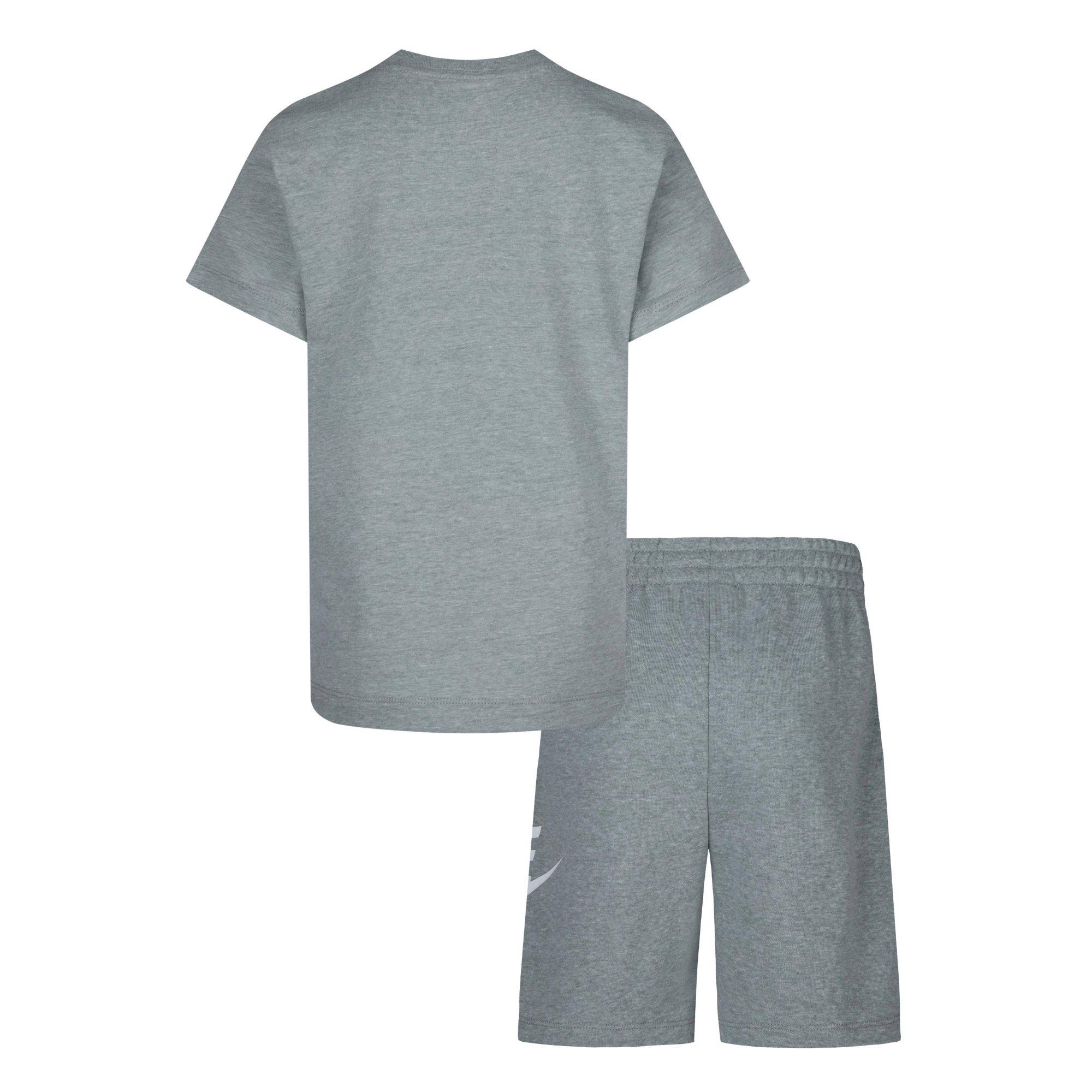 Grey Heather - Nike - T-Shirt and Shorts Set Infants - 2