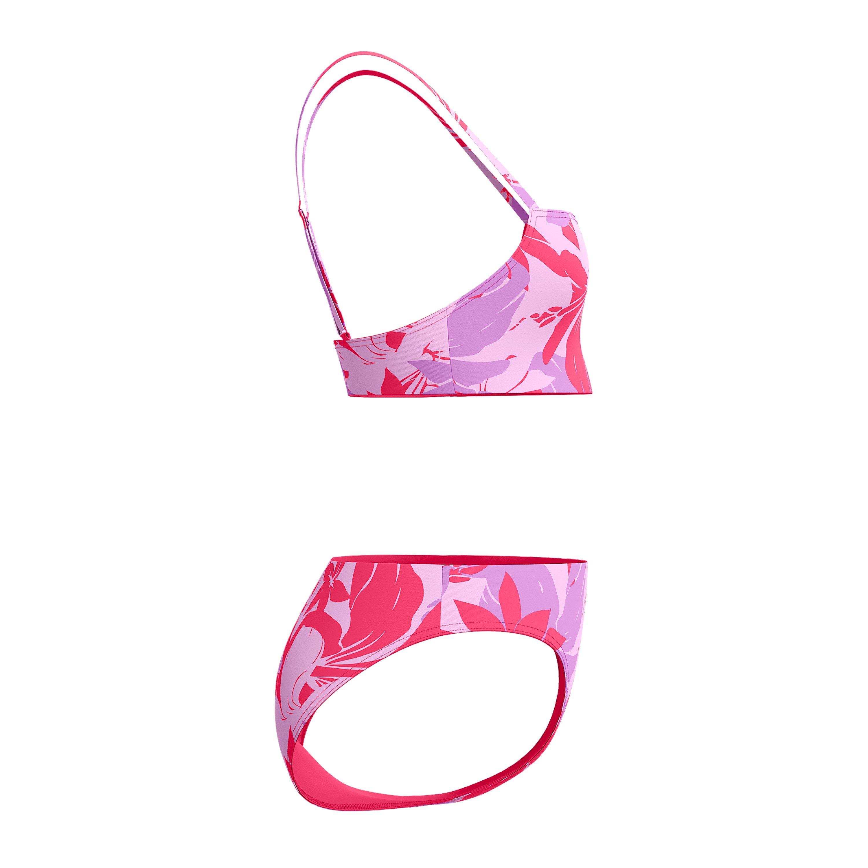 Raspberry Fill - Speedo - Womens Printed Adjustable Thinstrap 2 Piece - 5