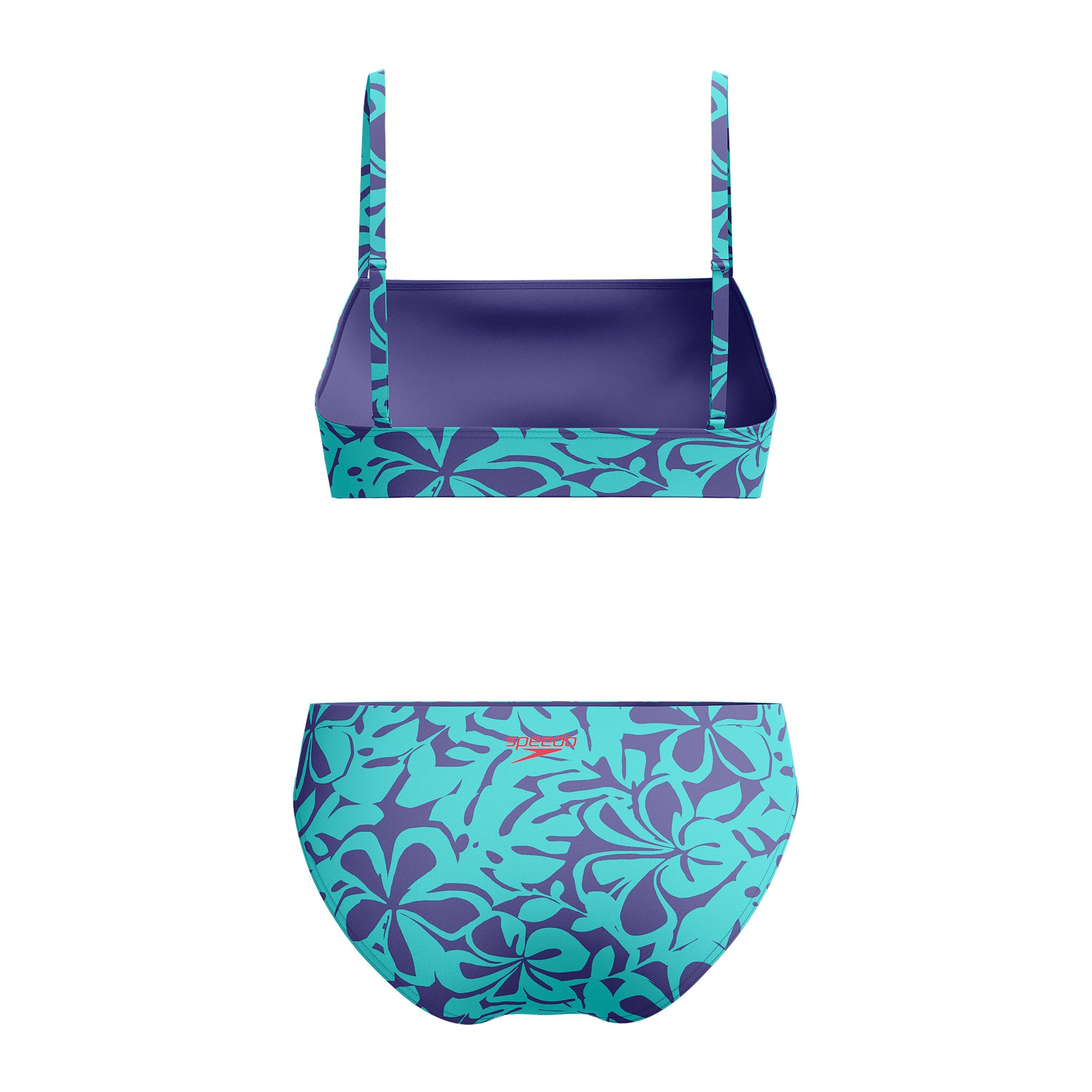 Hapuna Blauw - Speedo - Womens Printed Adjustable Thinstrap 2 Piece - 7