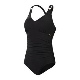 Speedo Womens Shaping V Neck 1 Piece