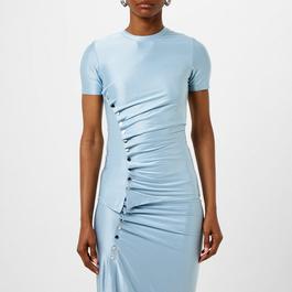 Rabanne Drape Short Sleeve T-Shirt