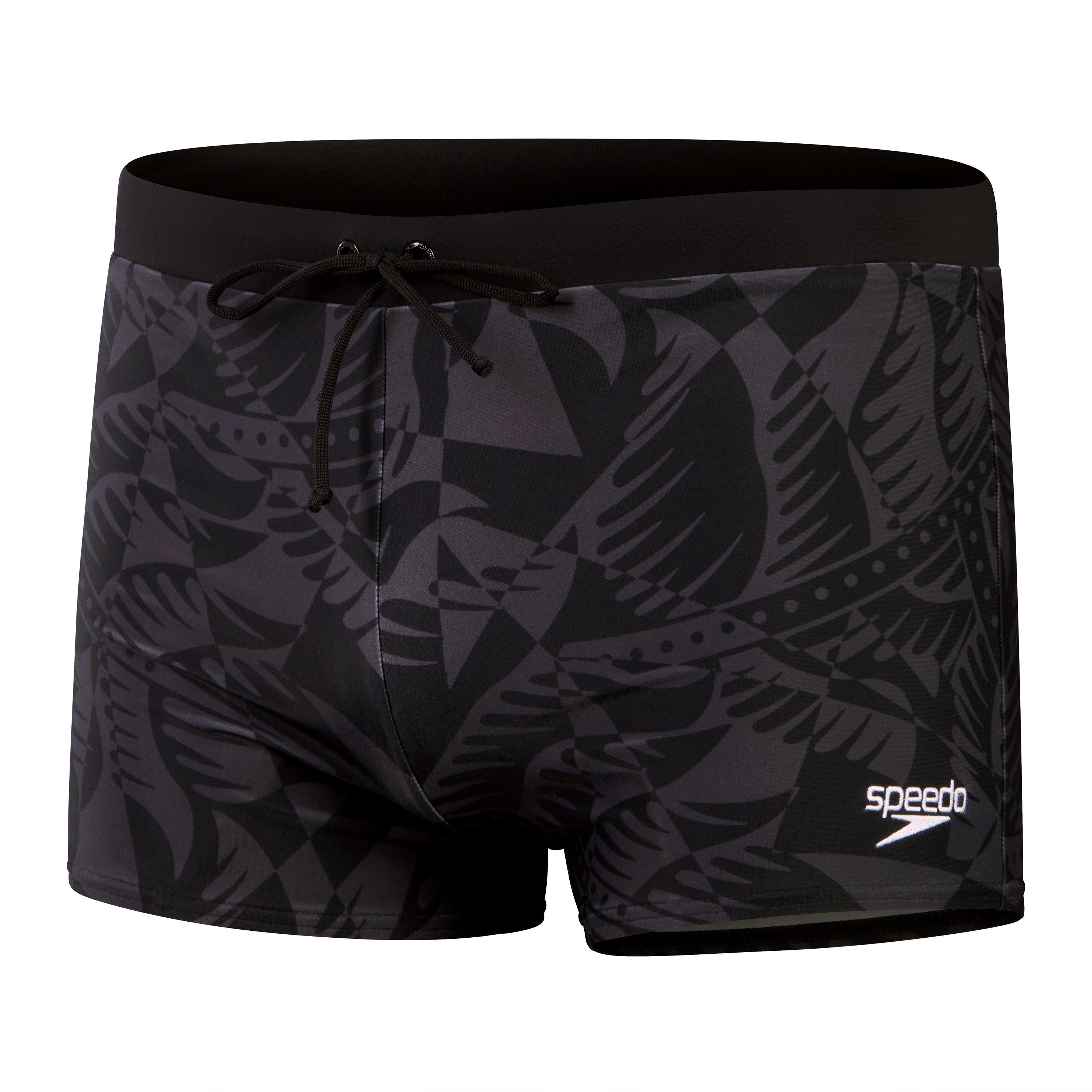 Speedo Men's Valmilton Aquashort - Black/Oxid Grey - 28
