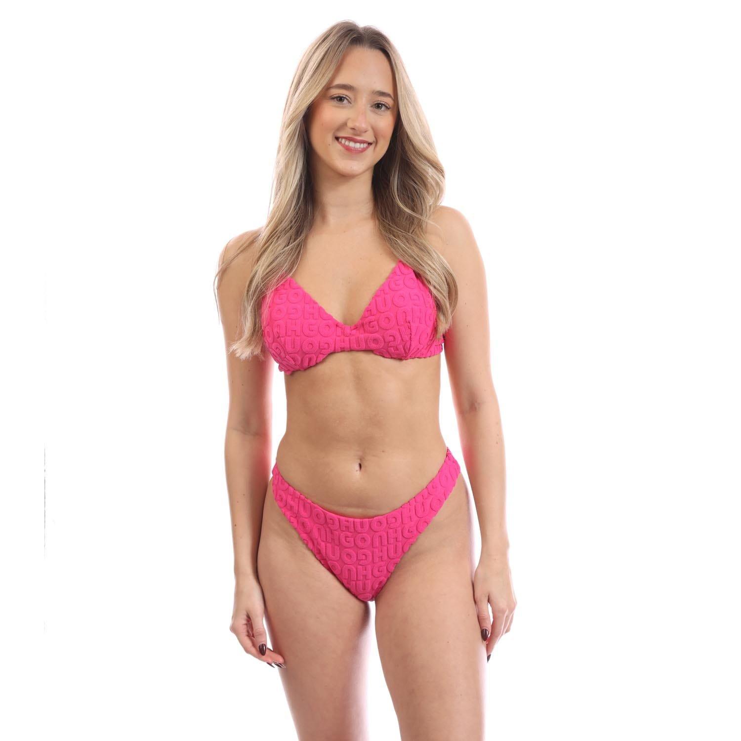 Pink - Hugo - Towel Tanga Bikini Briefs - 3