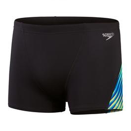 Speedo Allover Digital V Cut Aquashorts Mens