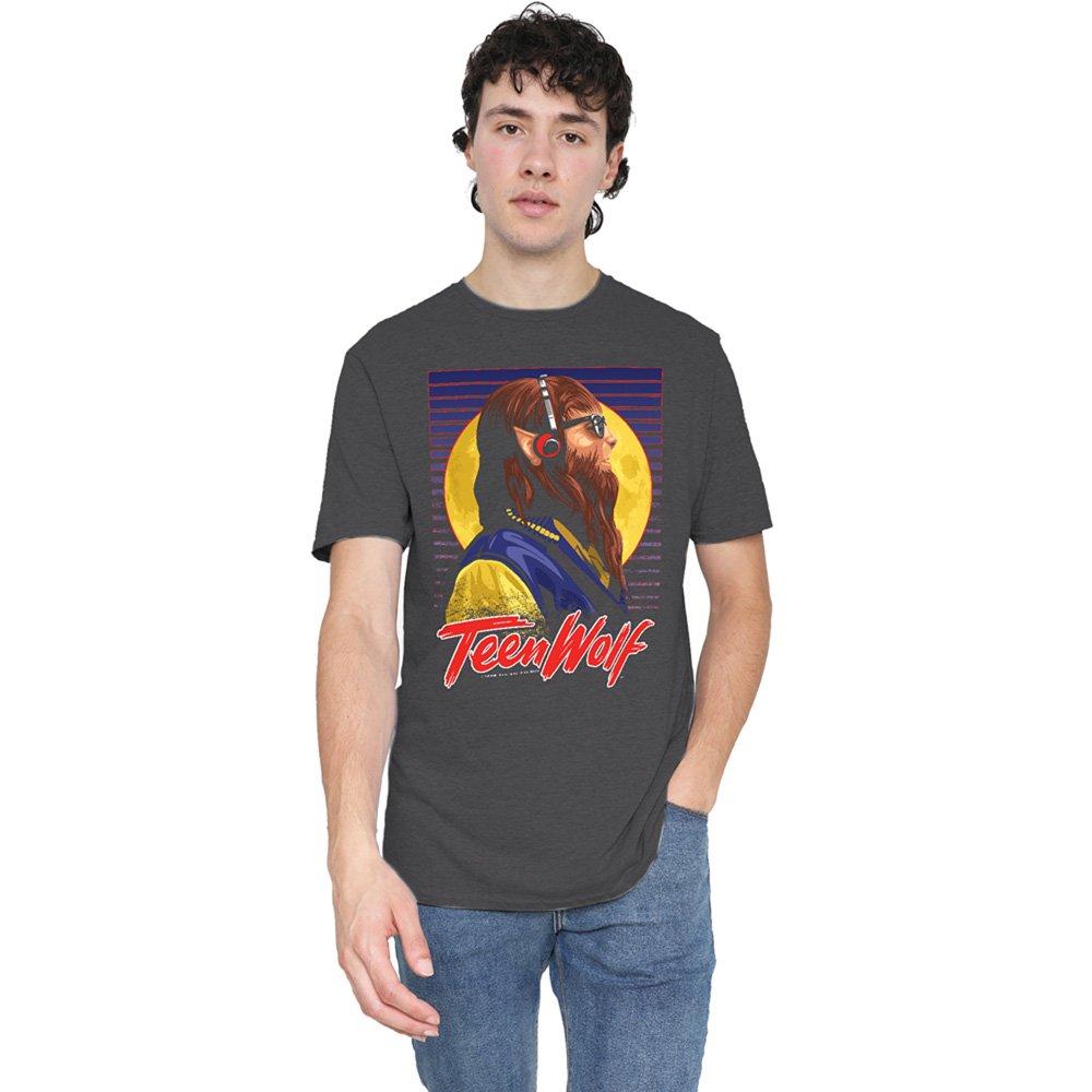 Grey - Other - Teen Wolf Headphone Wolf T-Shirt Charcoal - 1