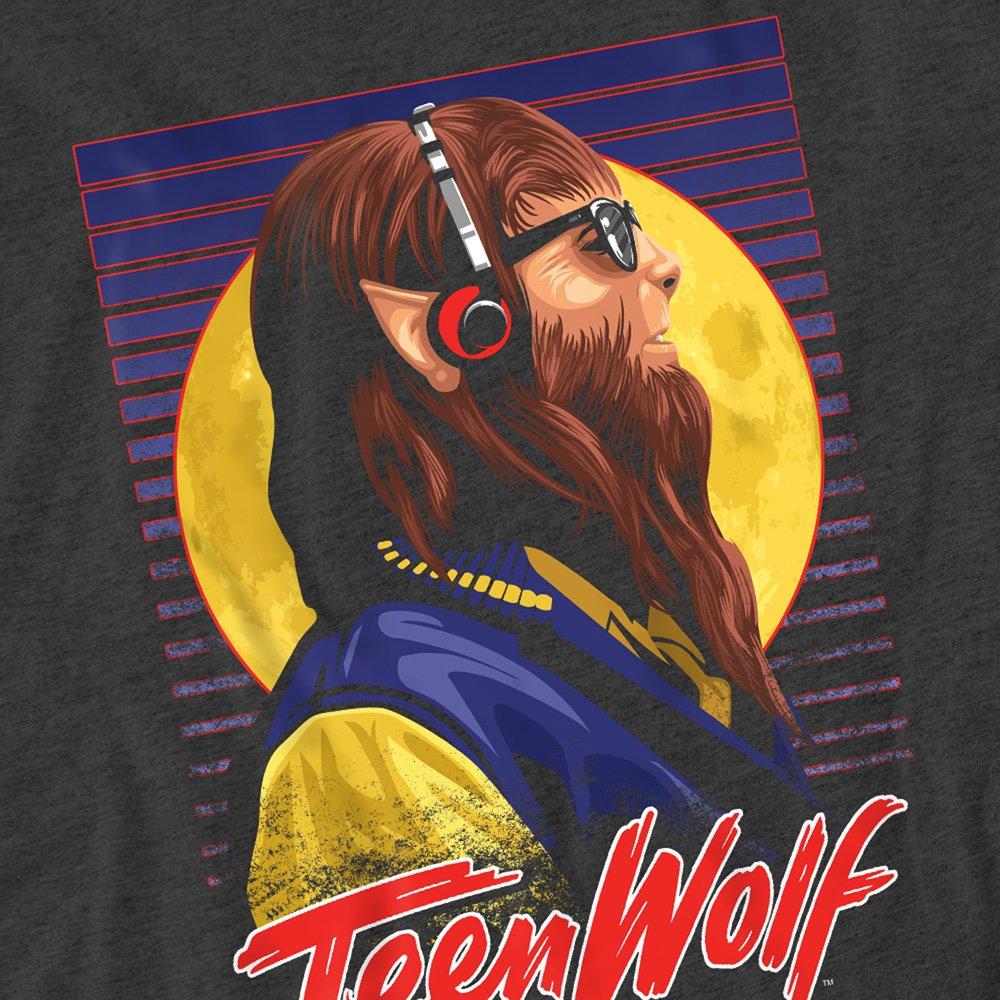 Grey - Other - Teen Wolf Headphone Wolf T-Shirt Charcoal - 2