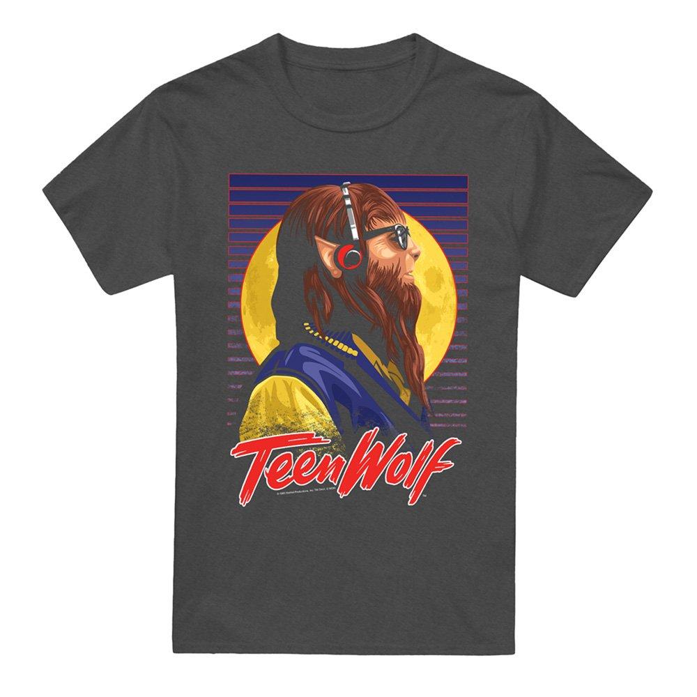 Grey - Other - Teen Wolf Headphone Wolf T-Shirt Charcoal - 4