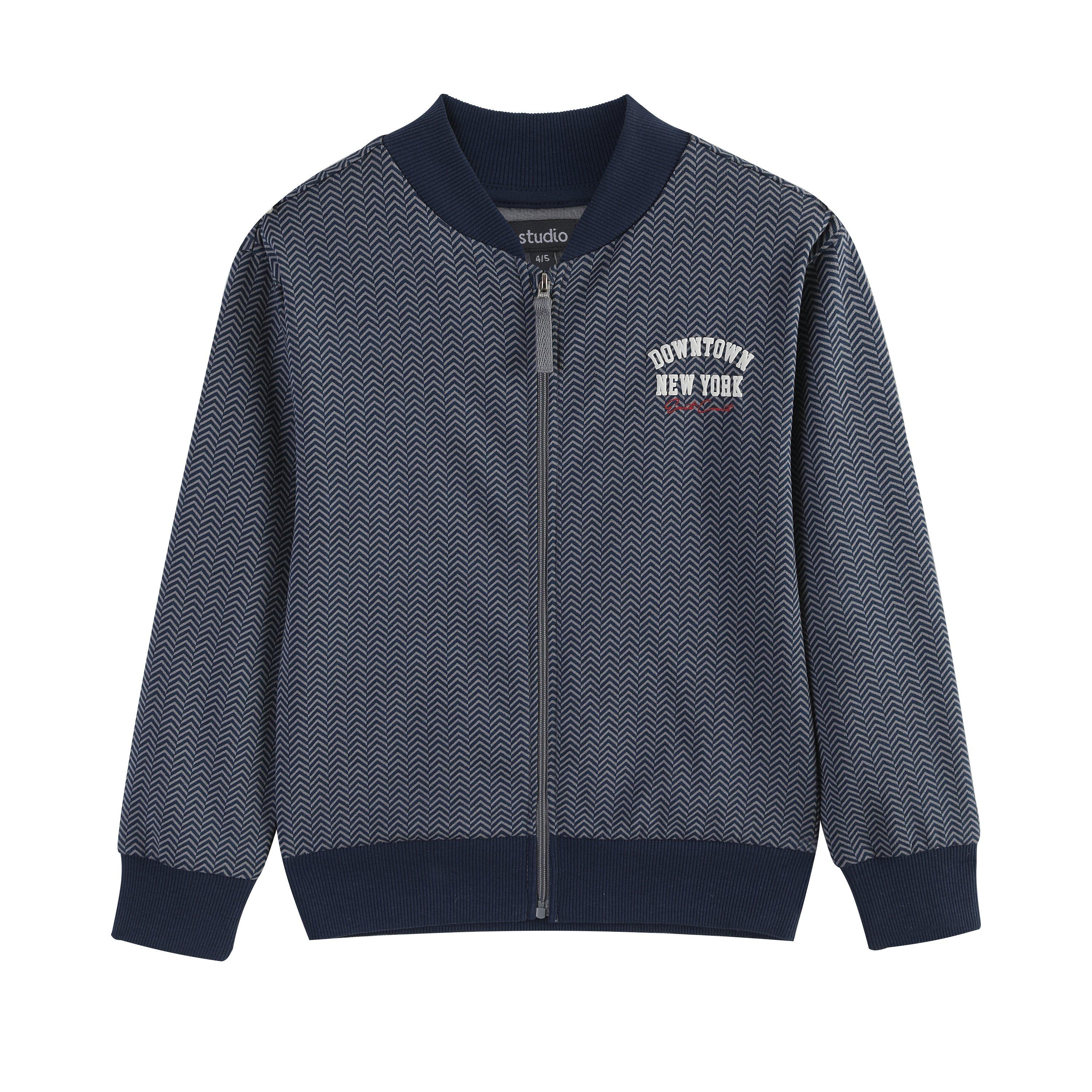 MARINEBLAUW - Studio - Younger Boys Bomber, Tshirt and Short - 2