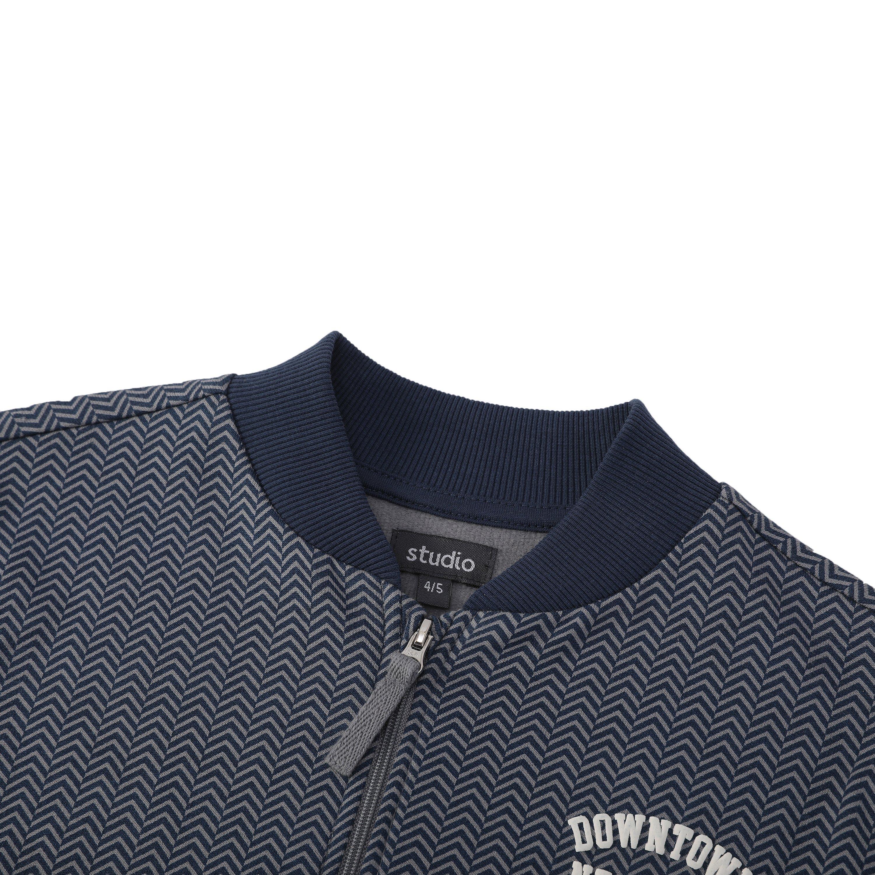 MARINEBLAUW - Studio - Younger Boys Bomber, Tshirt and Short - 4