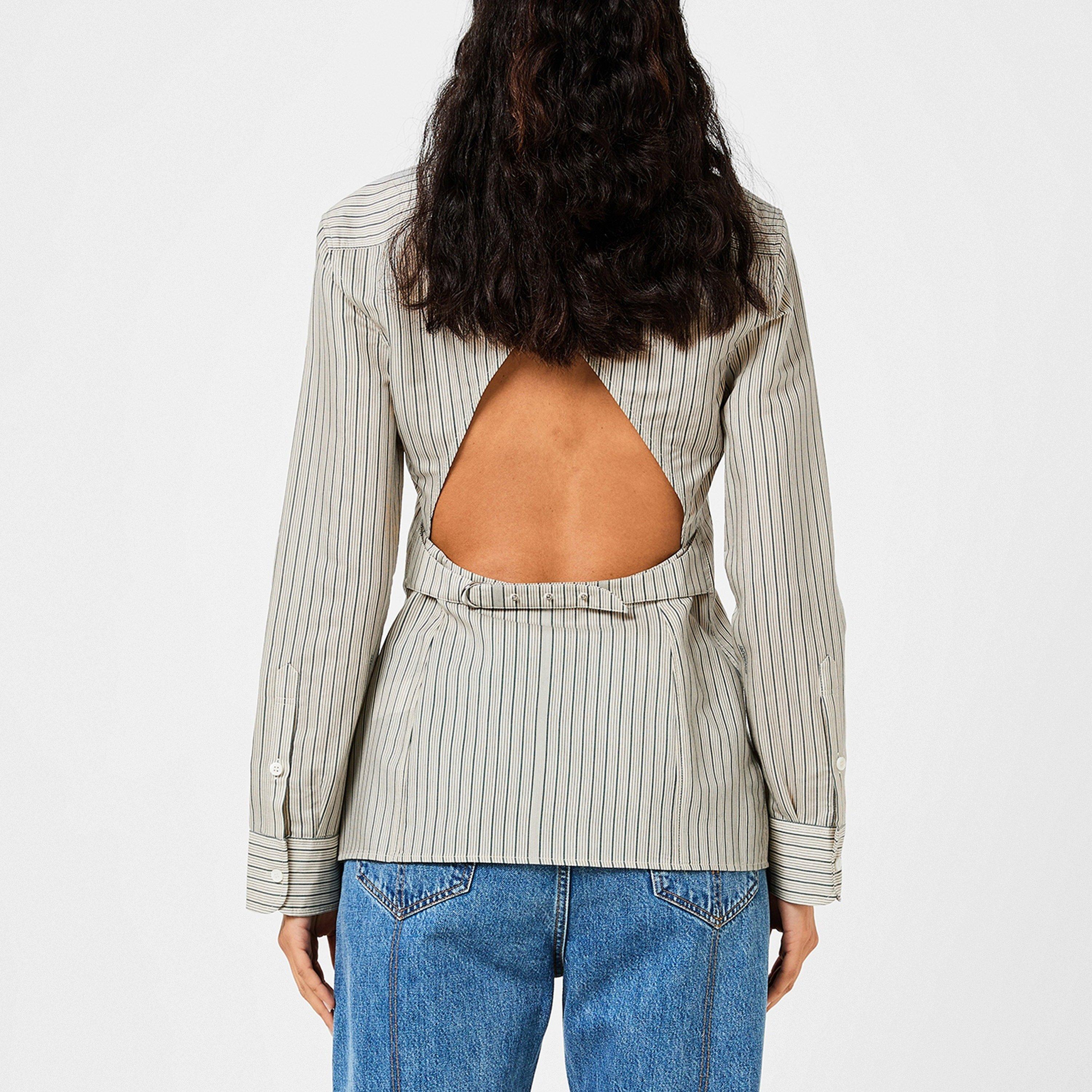 Jacd Bus - Jacquemus - La Backless Costume Shirt - 3